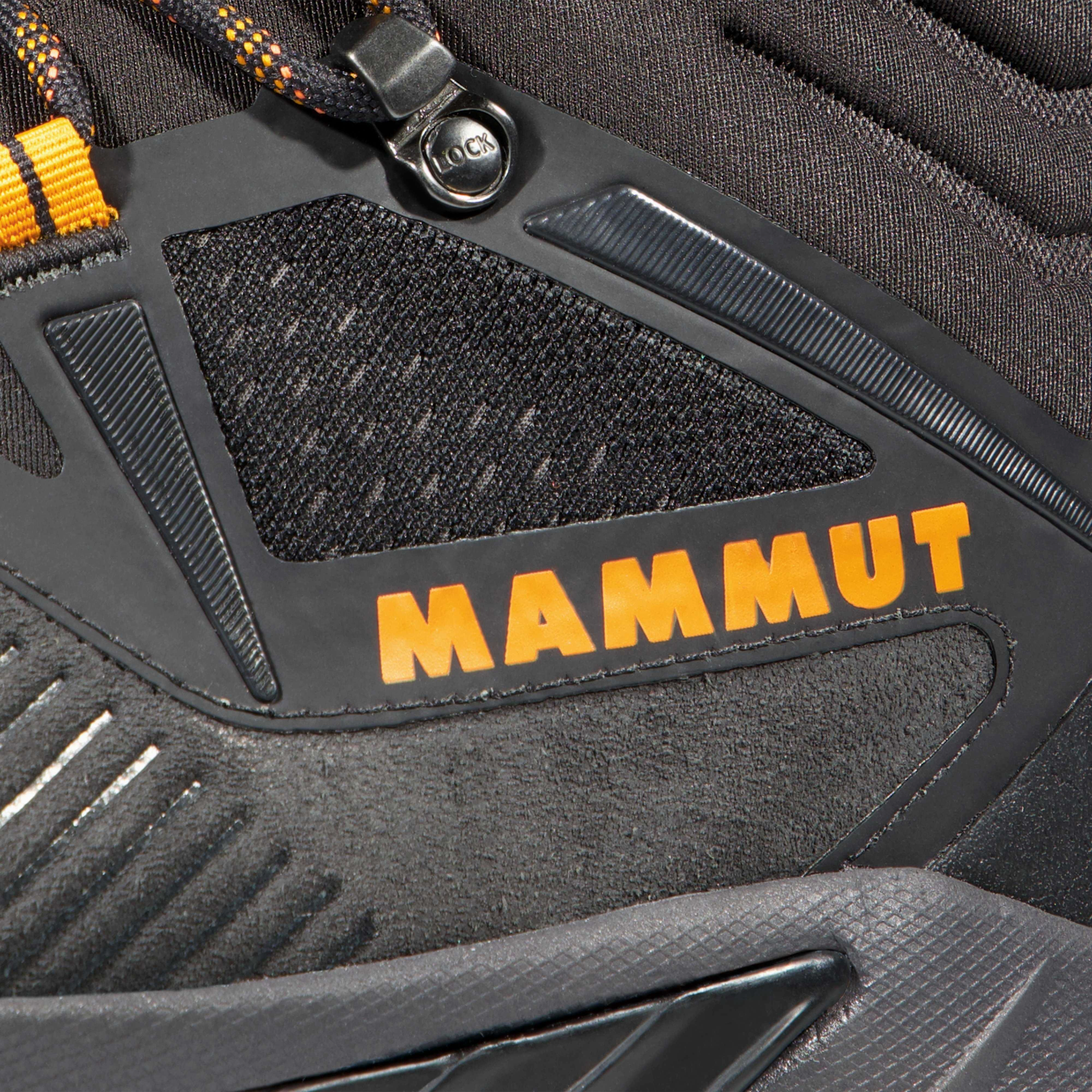 Черевики чоловічі для хайкінгу Mammut Sapuen High GTX 3030-04241 41 1/3 (7.5 UK) чорні/жовтіфото6