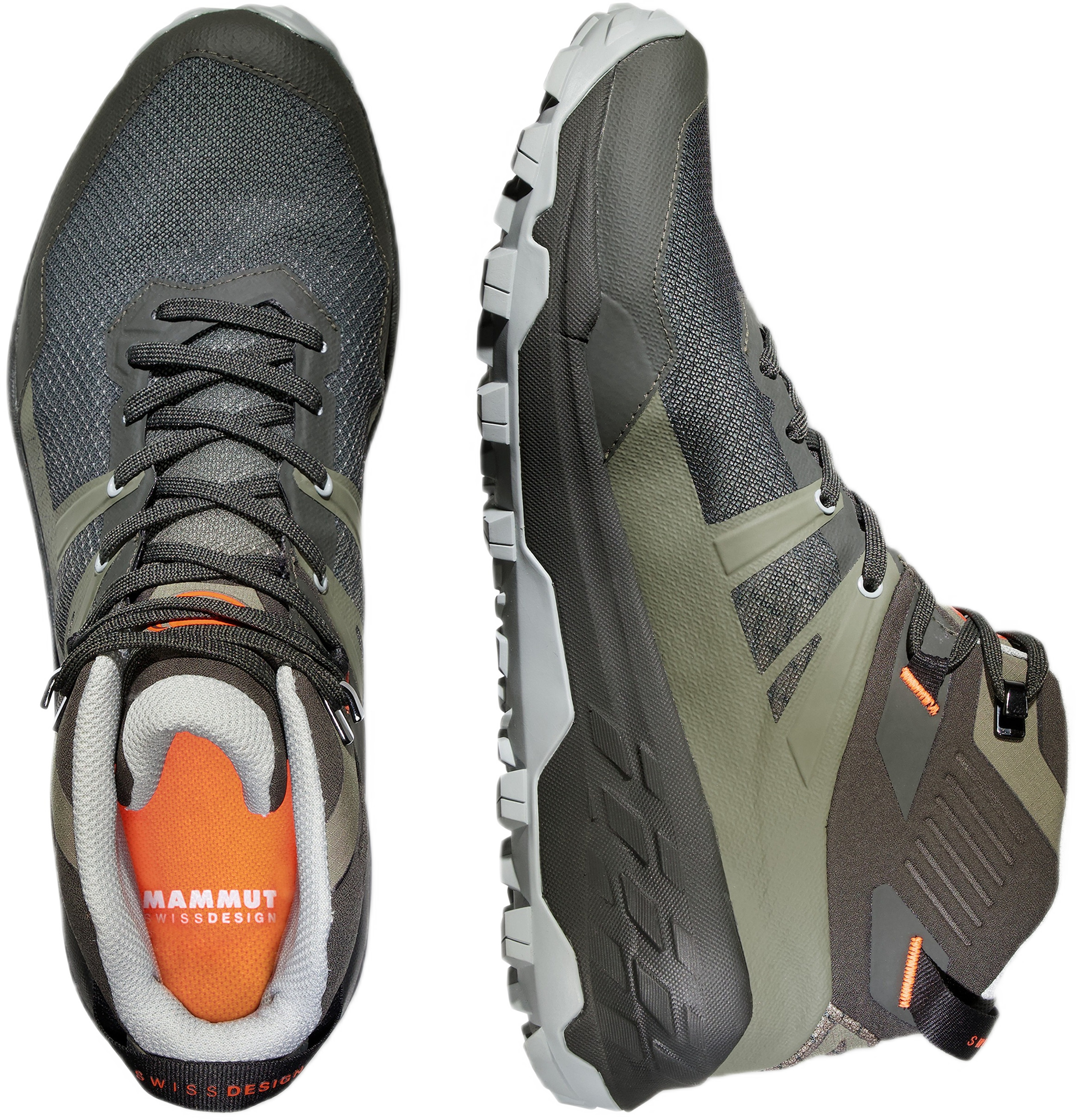 Черевики чоловічі для альпінізму Mammut Sertig II Mid GTX 3030-04830 42 (8 UK) зеленіфото4