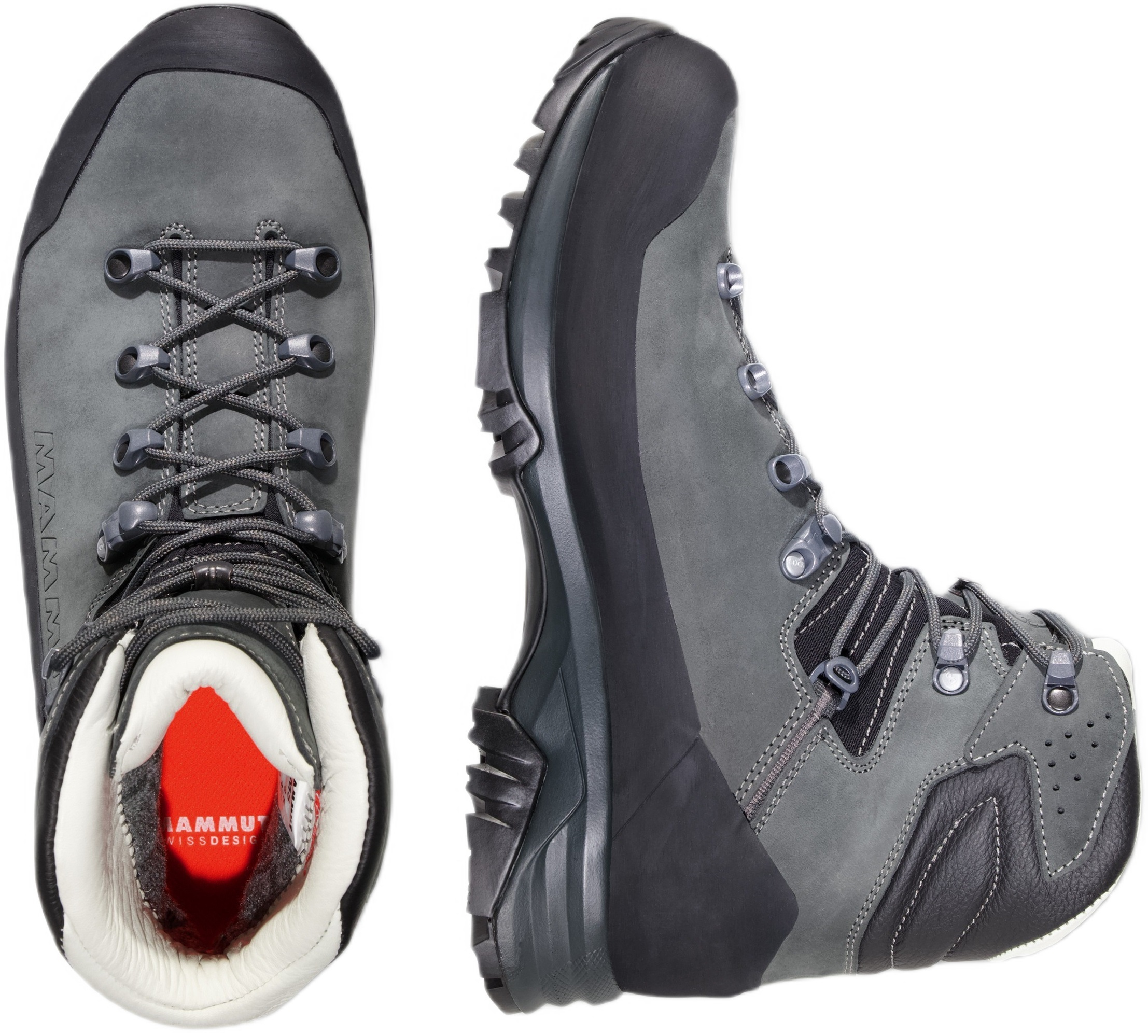 Ботинки мужские для альпинизма Mammut Trovat Guide II High GTX 3030-03560 42 2/3 (8.5 UK) черные фото 3