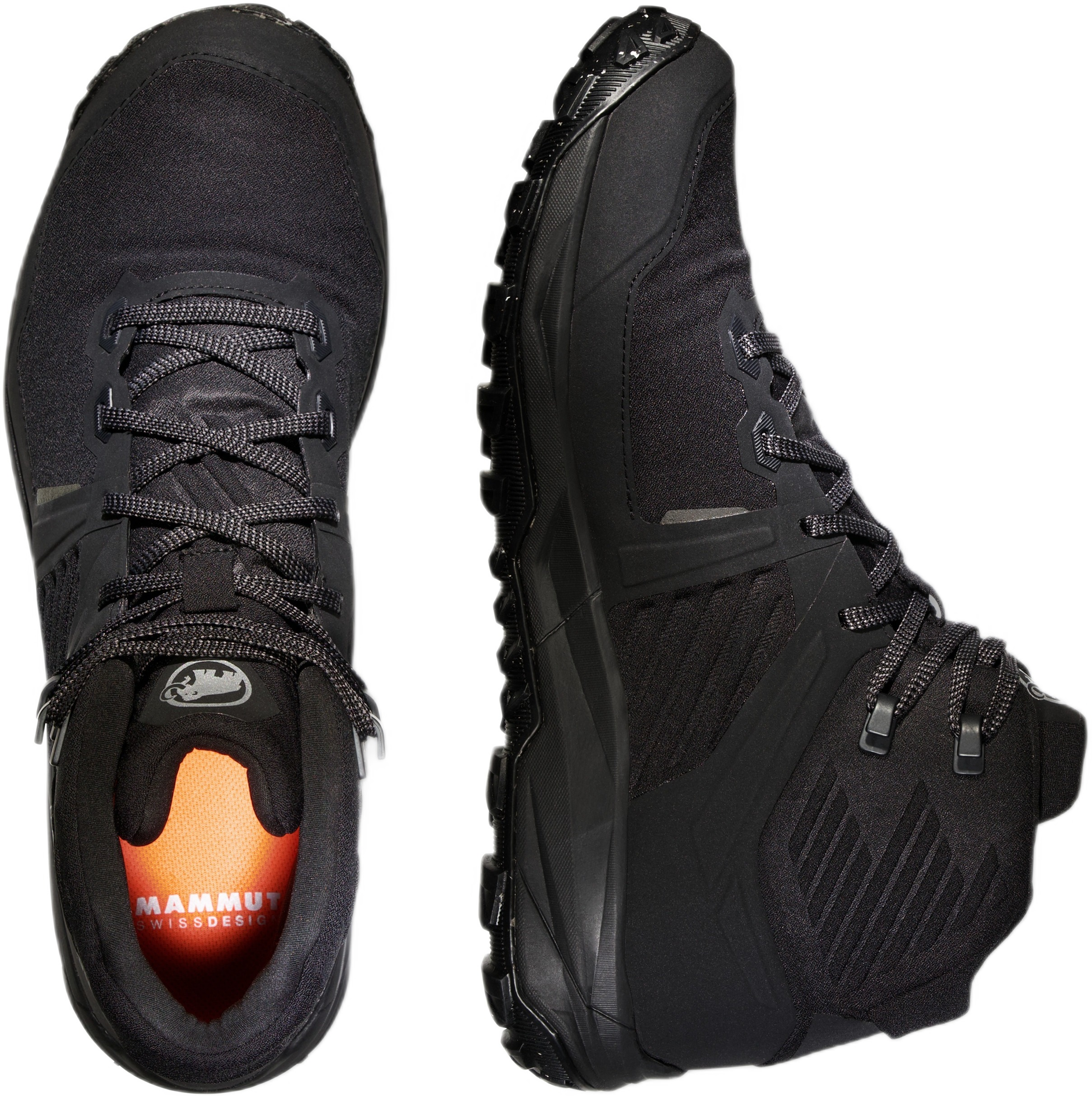 Черевики чоловічі для альпінізму Mammut Ultimate III Mid GTX 3030-04680 44 2/3 (10 UK) чорніфото4