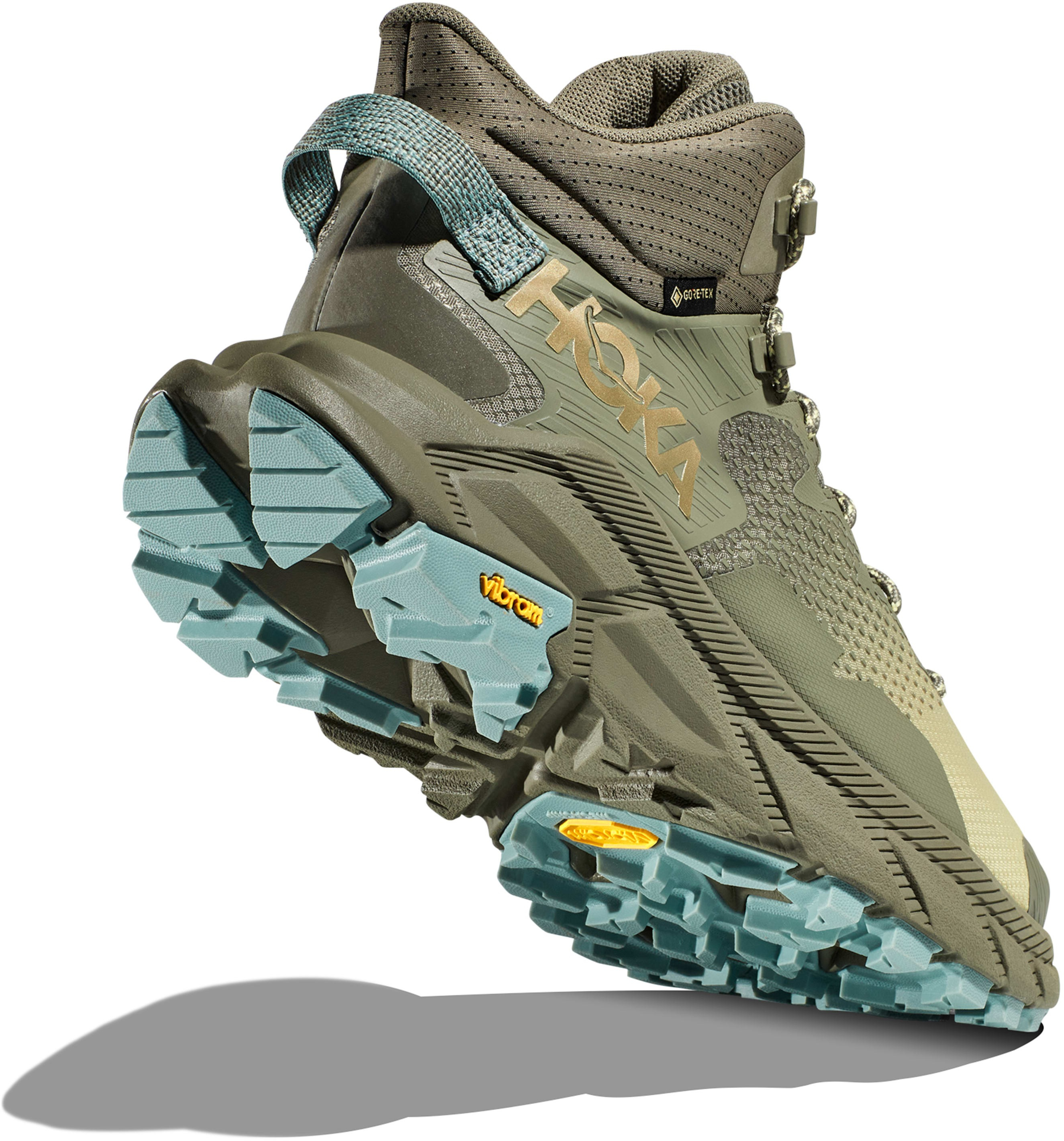 Ботинки мужские для туризма Hoka Trail Code GTX 1123165-OHCRT 40 2/3 (7.5 US) оливковые фото 5