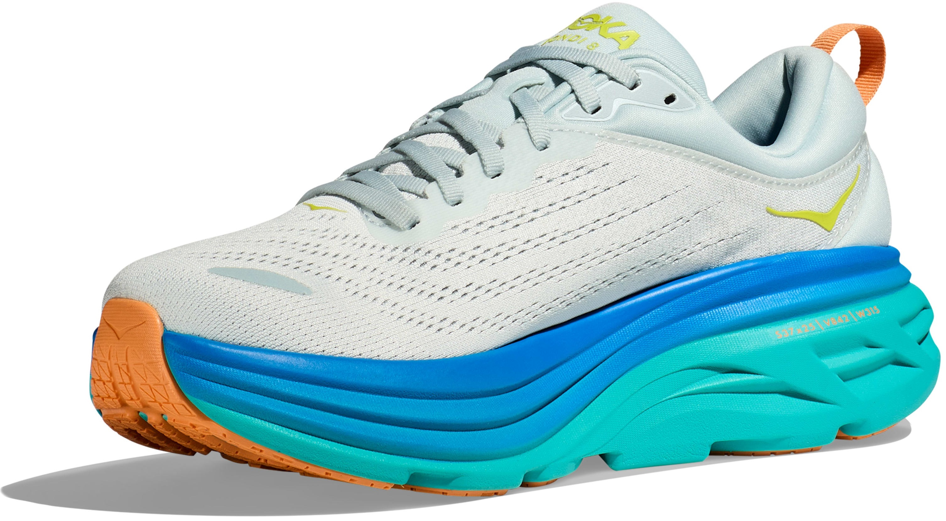 Кроссовки мужские для бега Hoka Bondi 8 1123202-IFBOB 42 (8.5 US) мятные фото 3