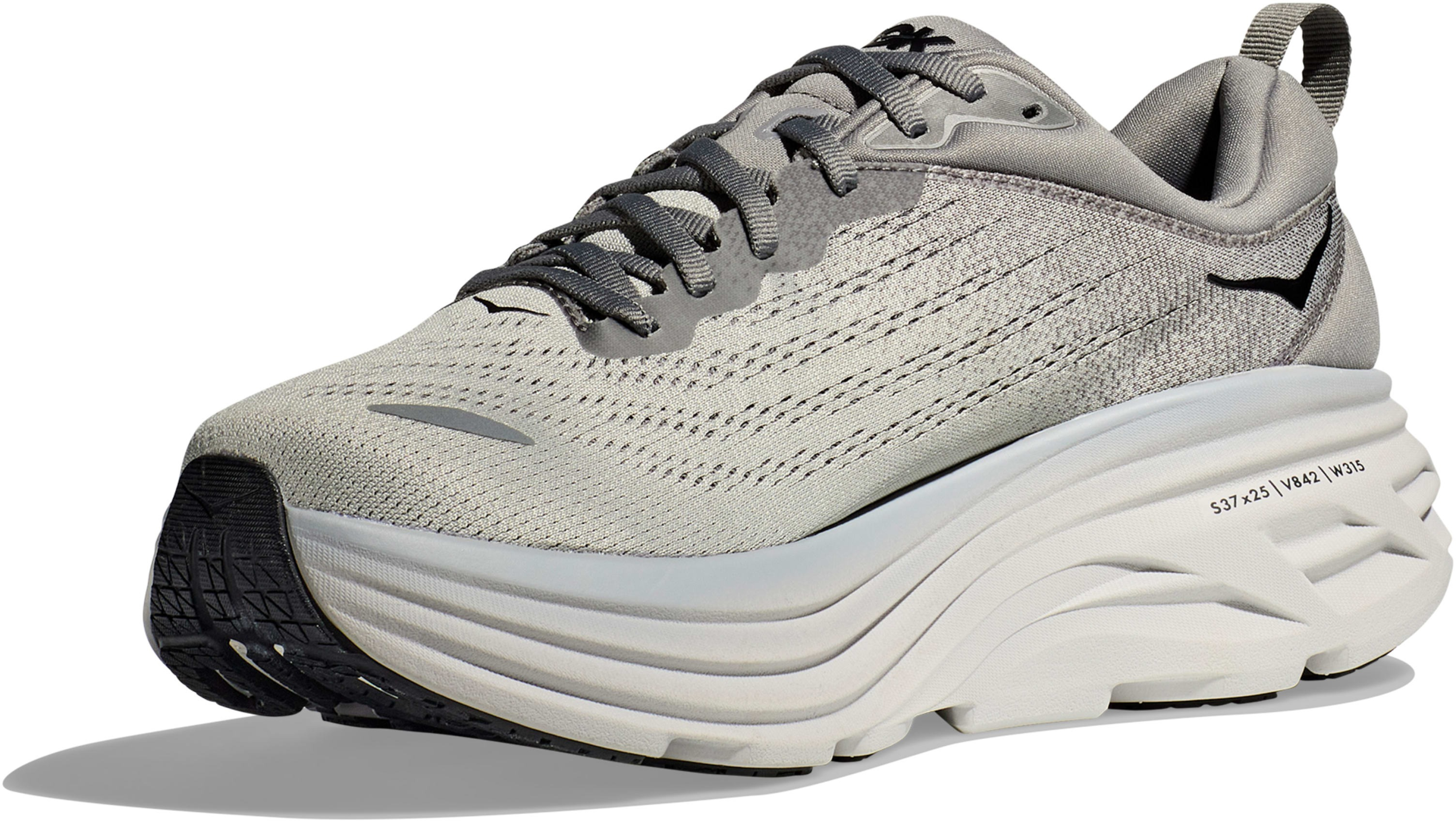 Кроссовки мужские для бега Hoka Bondi 8 1123202-SHMS 40 2/3 (7.5 US) серые фото 4