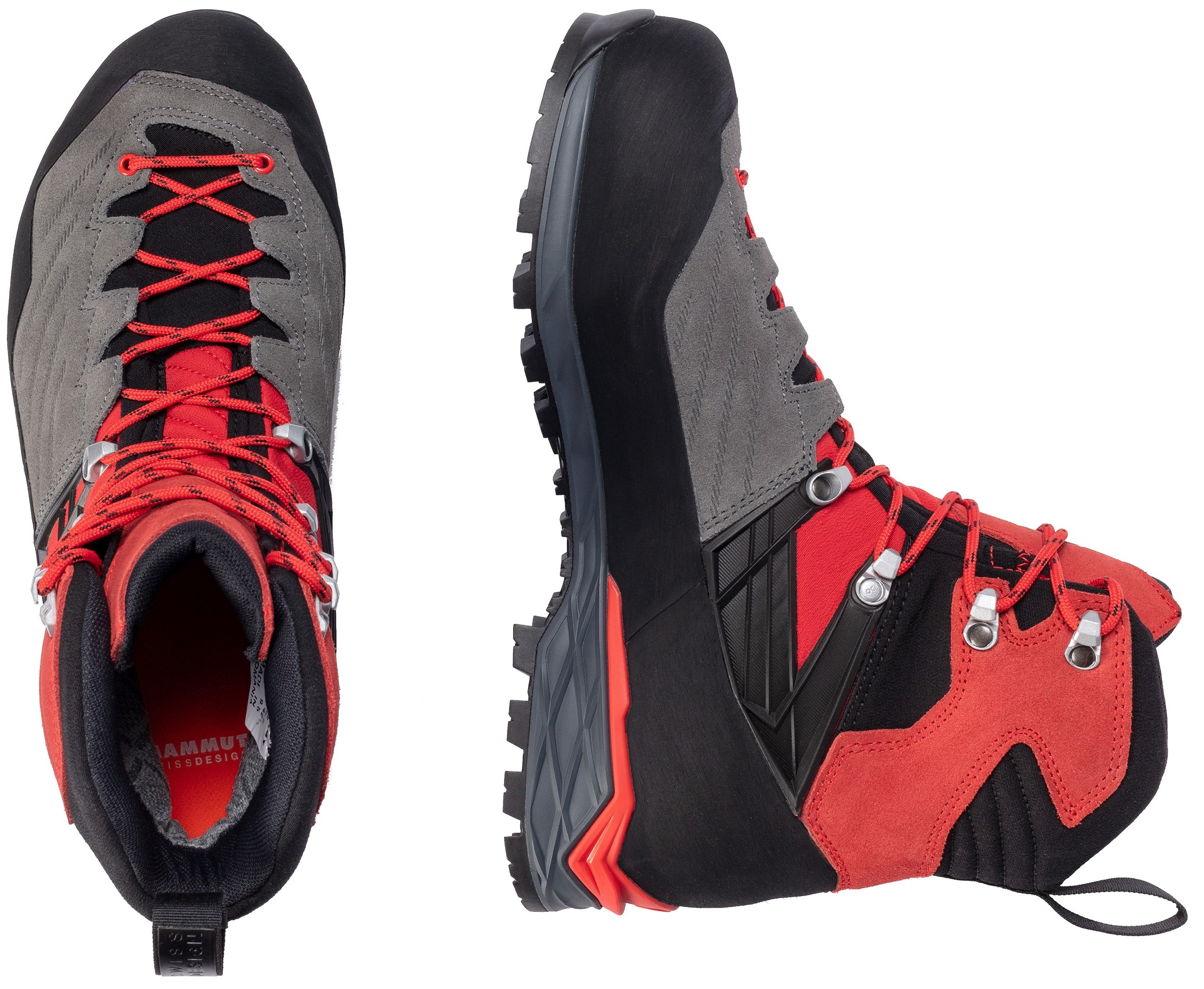 Ботинки мужские для альпинизма Mammut Kento Pro High GTX 3010-01000 42 (8 UK) черно-красные фото 4