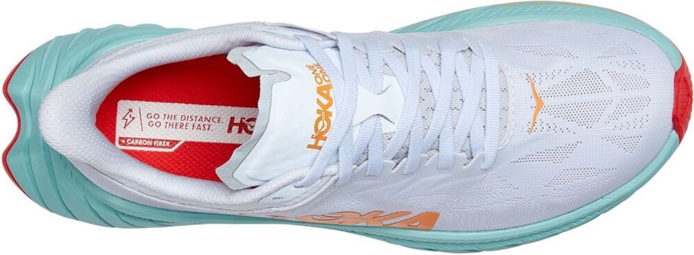 Кросівки чоловічі для бігу Hoka Carbon X 2 1113526-WBOR 42 (8.5 US) біліфото5