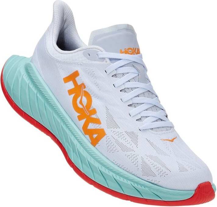 Кроссовки мужские для бега Hoka Carbon X 2 1113526-WBOR 42 (8.5 US) белые фото 3