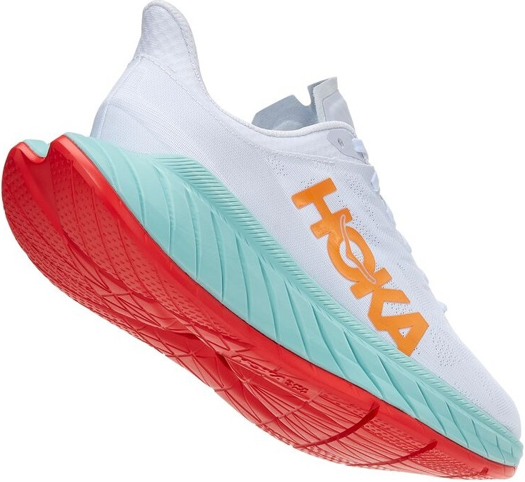 Кросівки чоловічі для бігу Hoka Carbon X 2 1113526-WBOR 42 (8.5 US) біліфото4