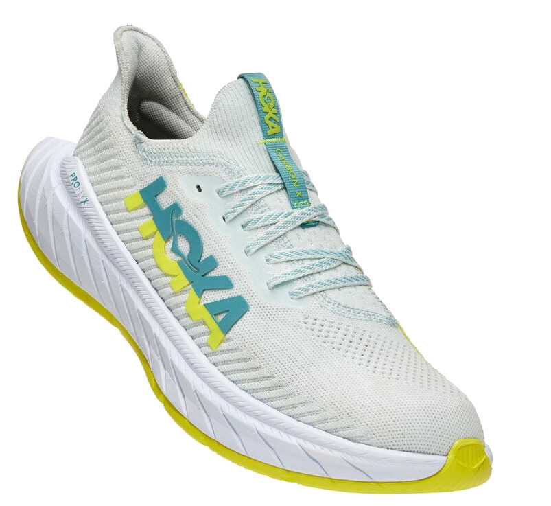 Кросівки чоловічі для бігу Hoka Carbon X 3 1123192-BSEP 40 (7 US) біліфото3