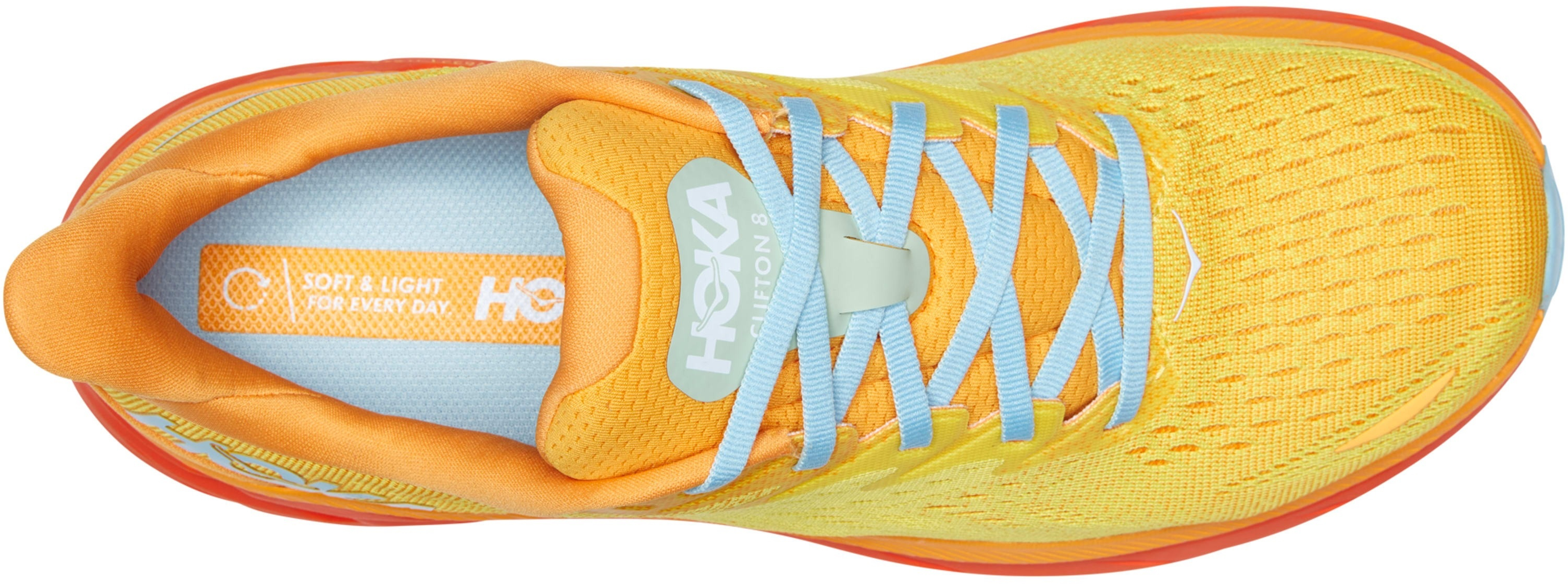 Кросівки чоловічі для бігу Hoka Clifton 8 1119393-RYMZ 41 1/3 (8 US) оранжевіфото6