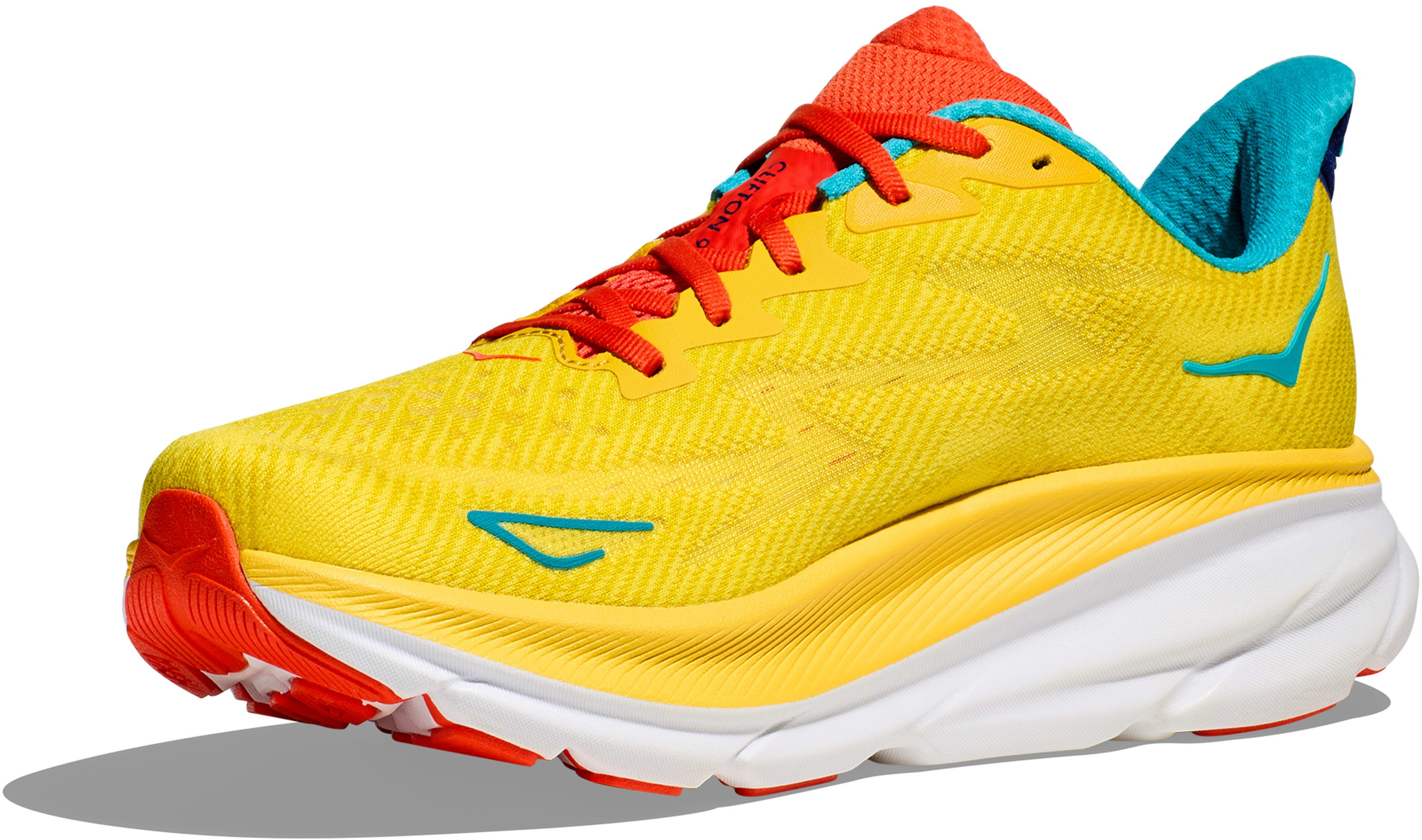 Кросівки чоловічі для бігу Hoka Clifton 9 1127895-PFMZ 41 1/3 (8 US) жовтіфото4