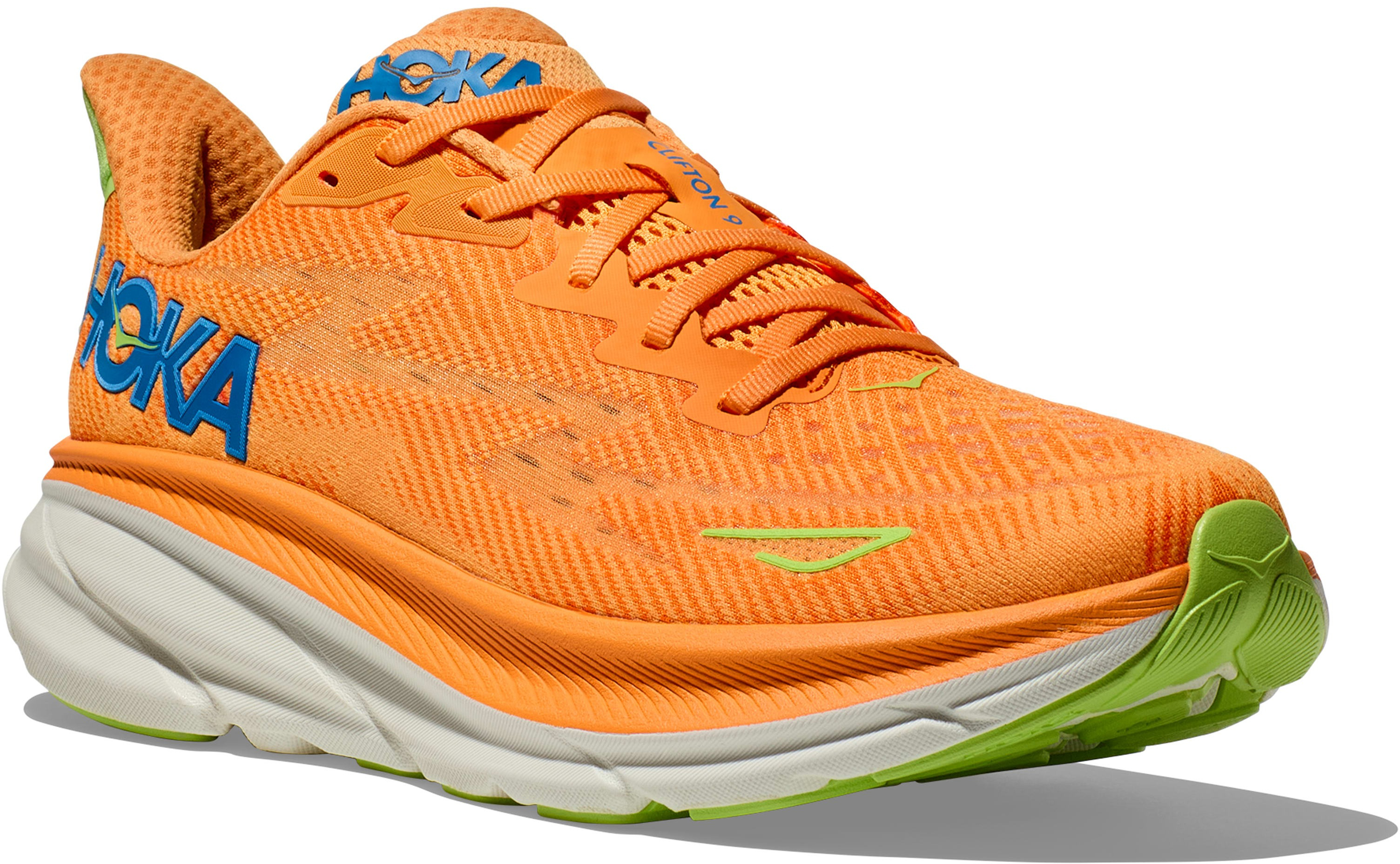 Кроссовки мужские для бега Hoka Clifton 9 1127895-SLRL 42 (8.5 US) оранжевые фото 3