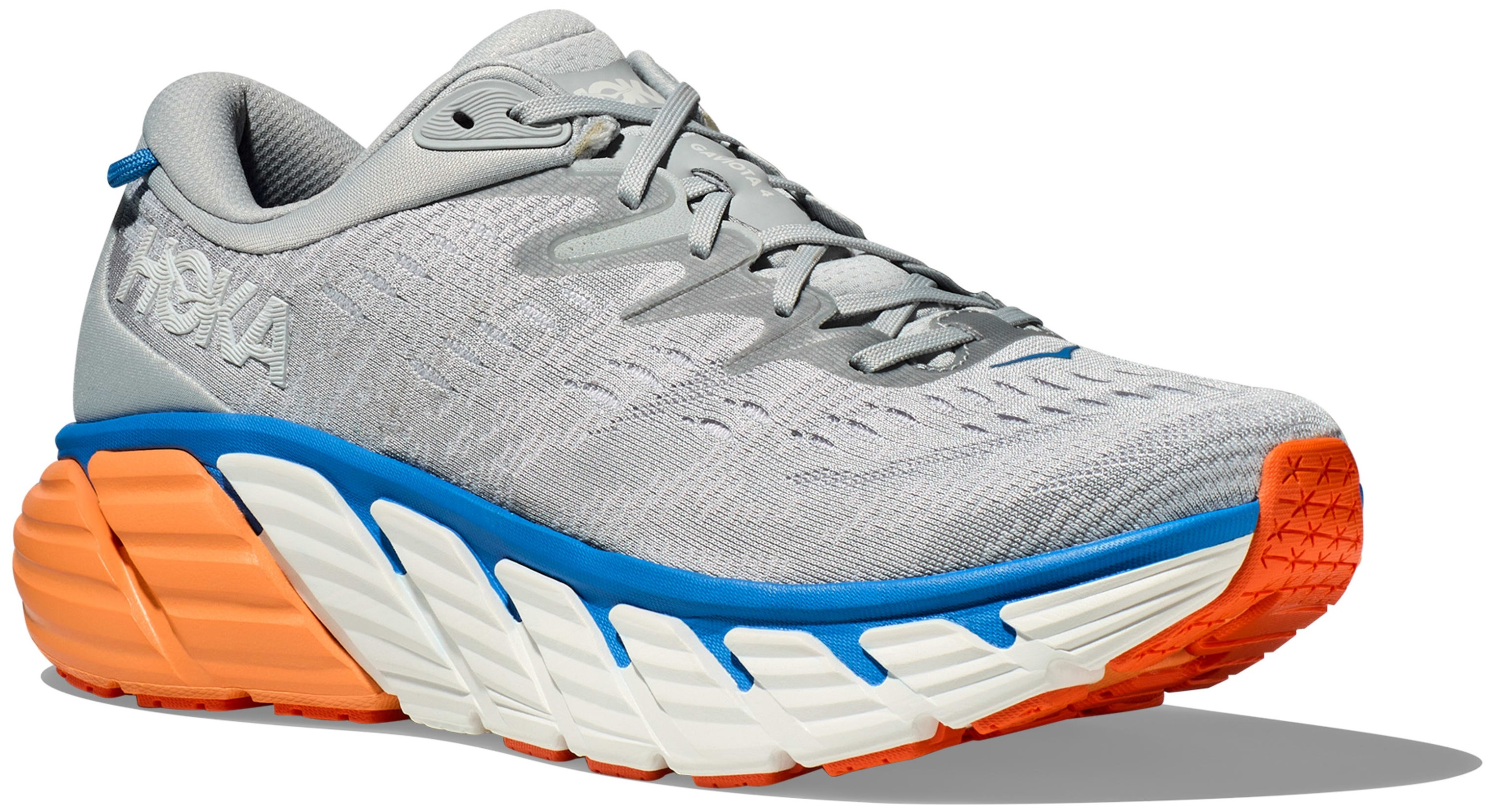 Кроссовки мужские для бега Hoka Gaviota 4 1123198-HMNC 41 1/3 (8 US) серые фото 2