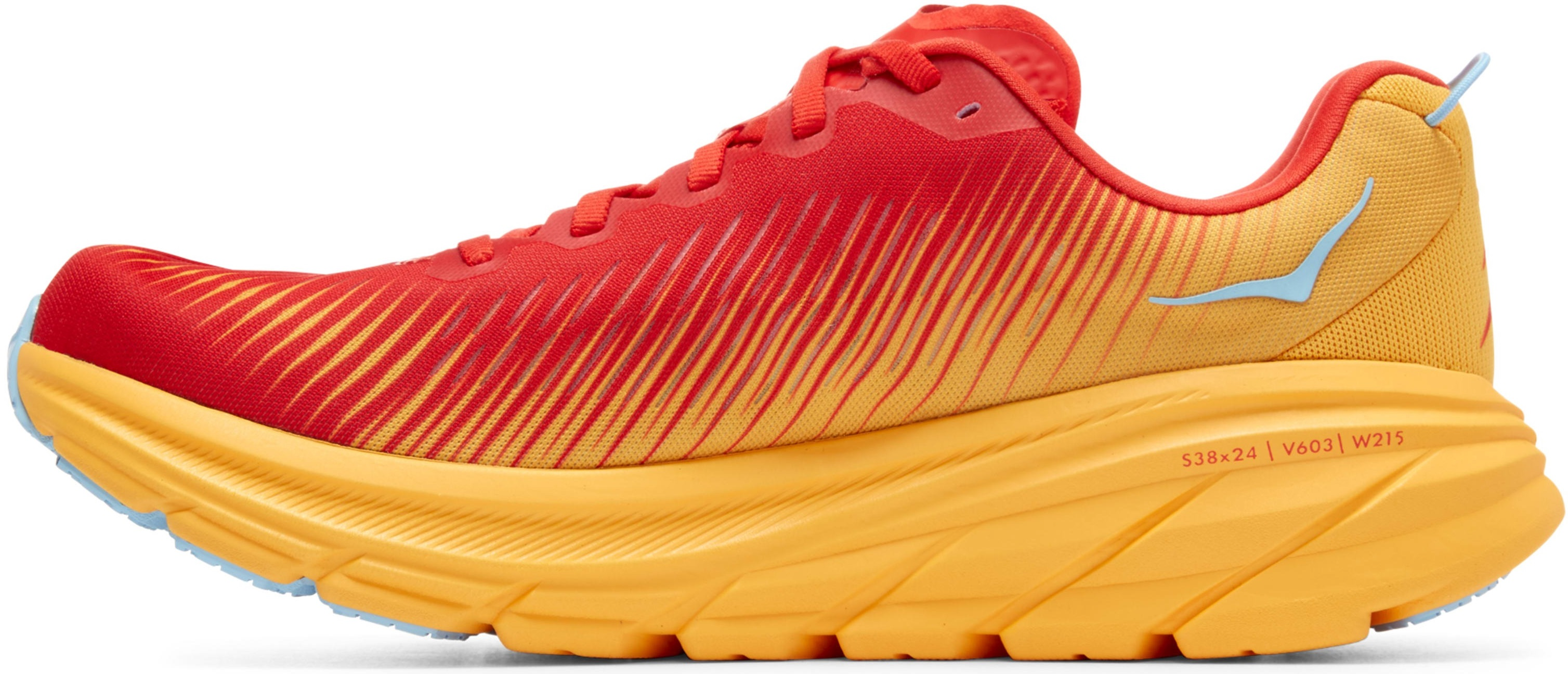 Кроссовки мужские для бега Hoka Rincon 3 1119395-FAYW 43 1/3 (9.5 US) красные фото 2