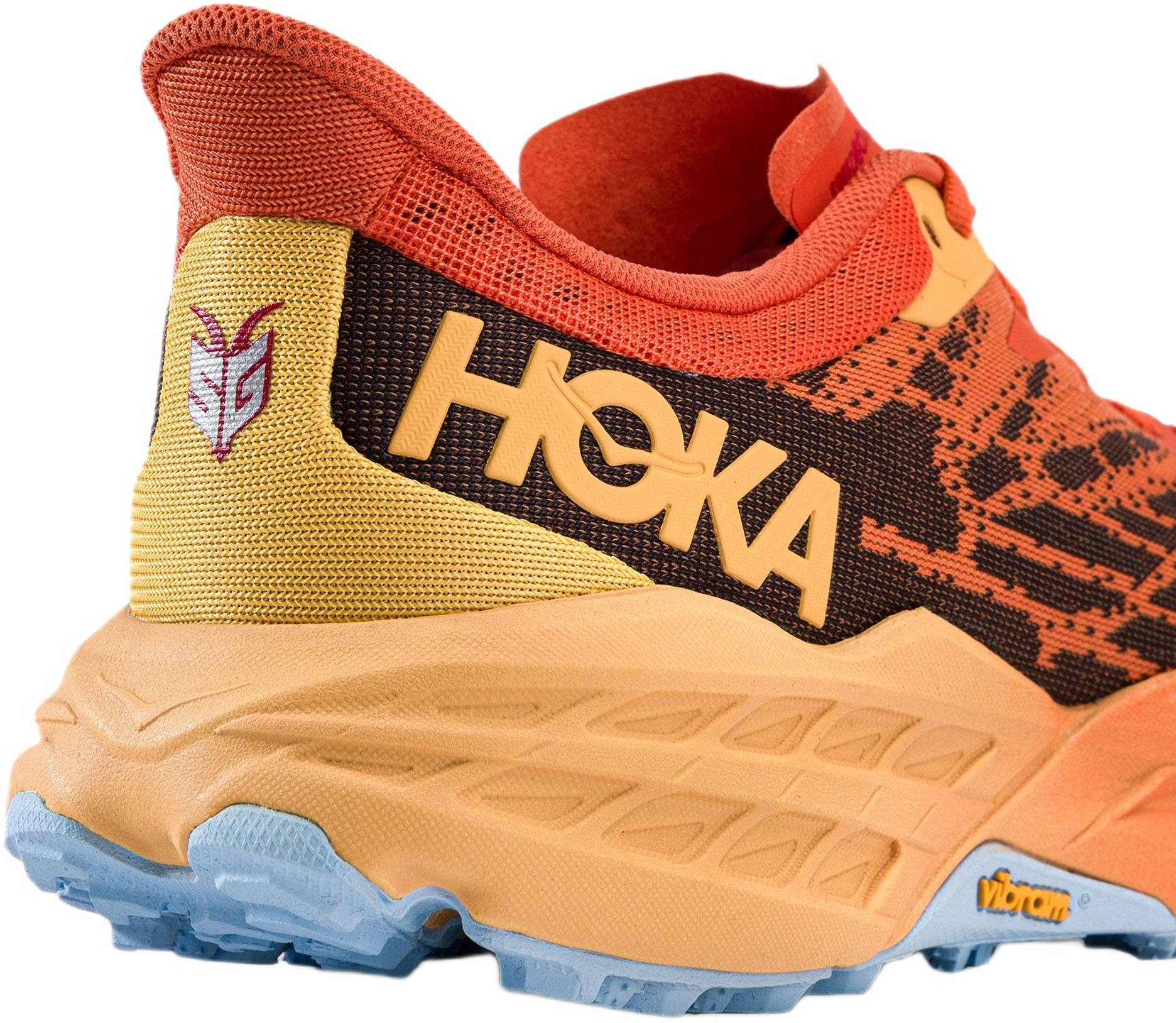 Кроссовки мужские для бега Hoka Speedgoat 5 1123157-PBAY 42 (8.5 US) оранжевые фото 11