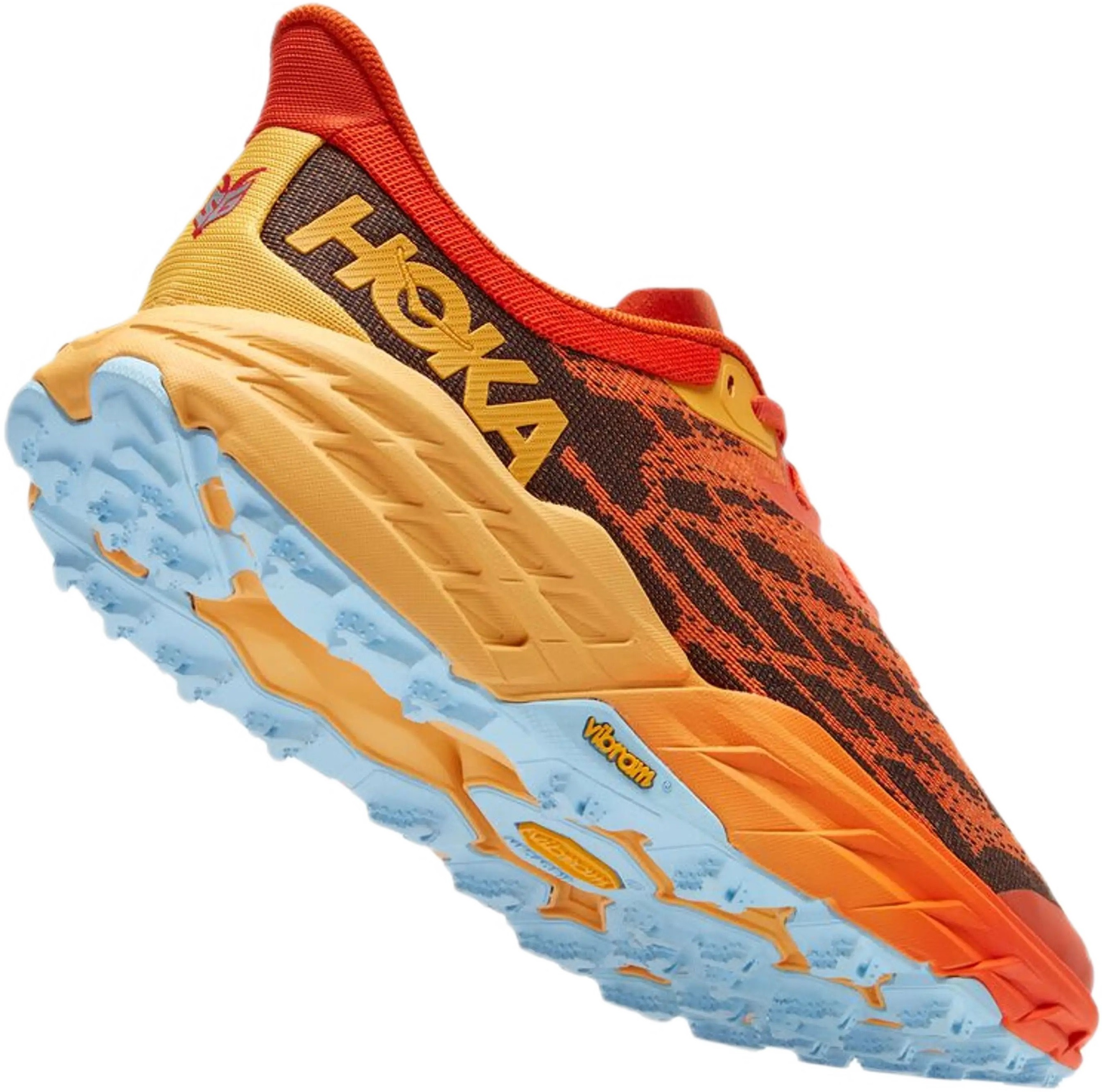 Кроссовки мужские для бега Hoka Speedgoat 5 1123157-PBAY 42 (8.5 US) оранжевые фото 3