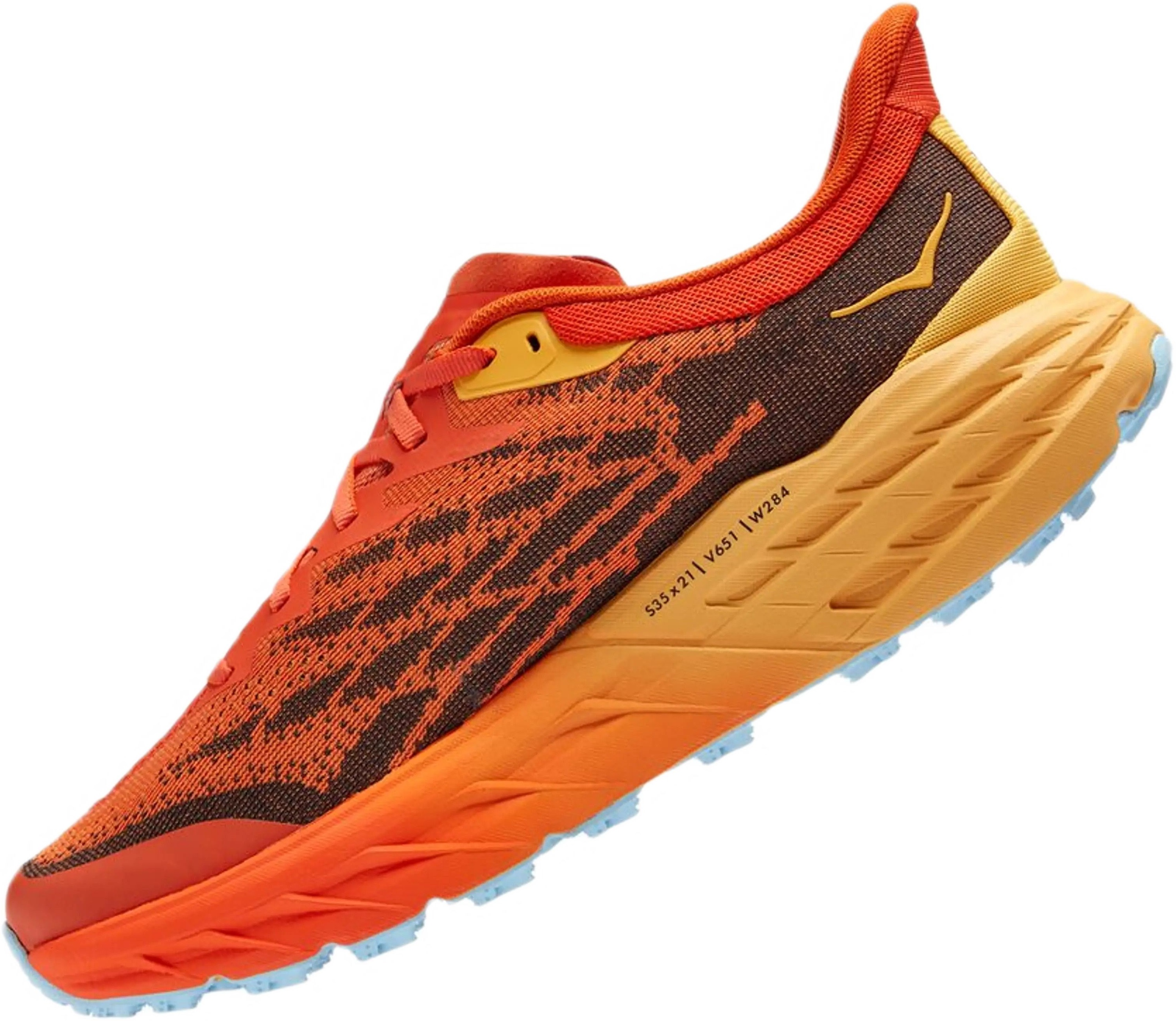 Кроссовки мужские для бега Hoka Speedgoat 5 1123157-PBAY 42 (8.5 US) оранжевые фото 6