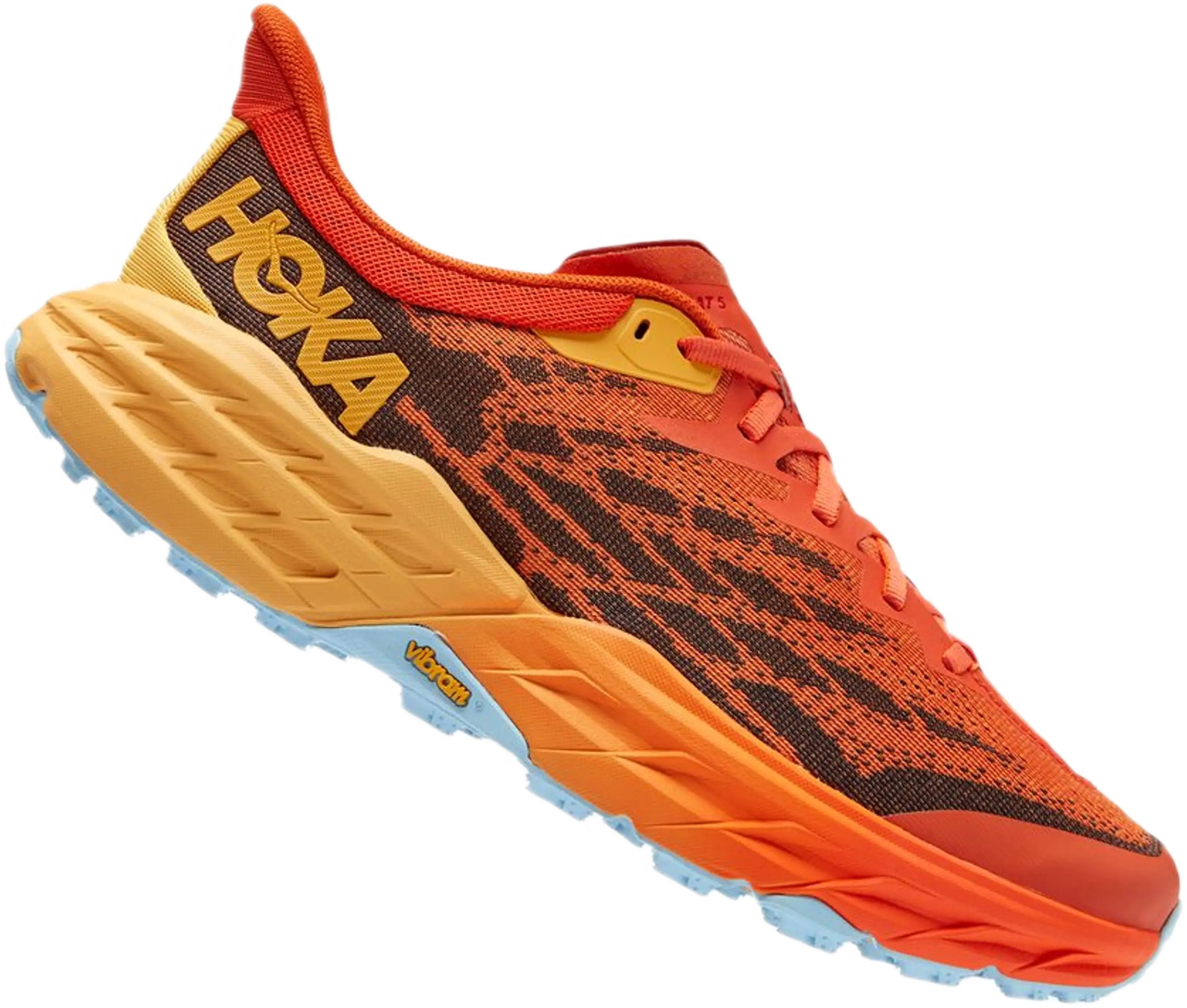 Кроссовки мужские для бега Hoka Speedgoat 5 1123157-PBAY 42 (8.5 US) оранжевые фото 4