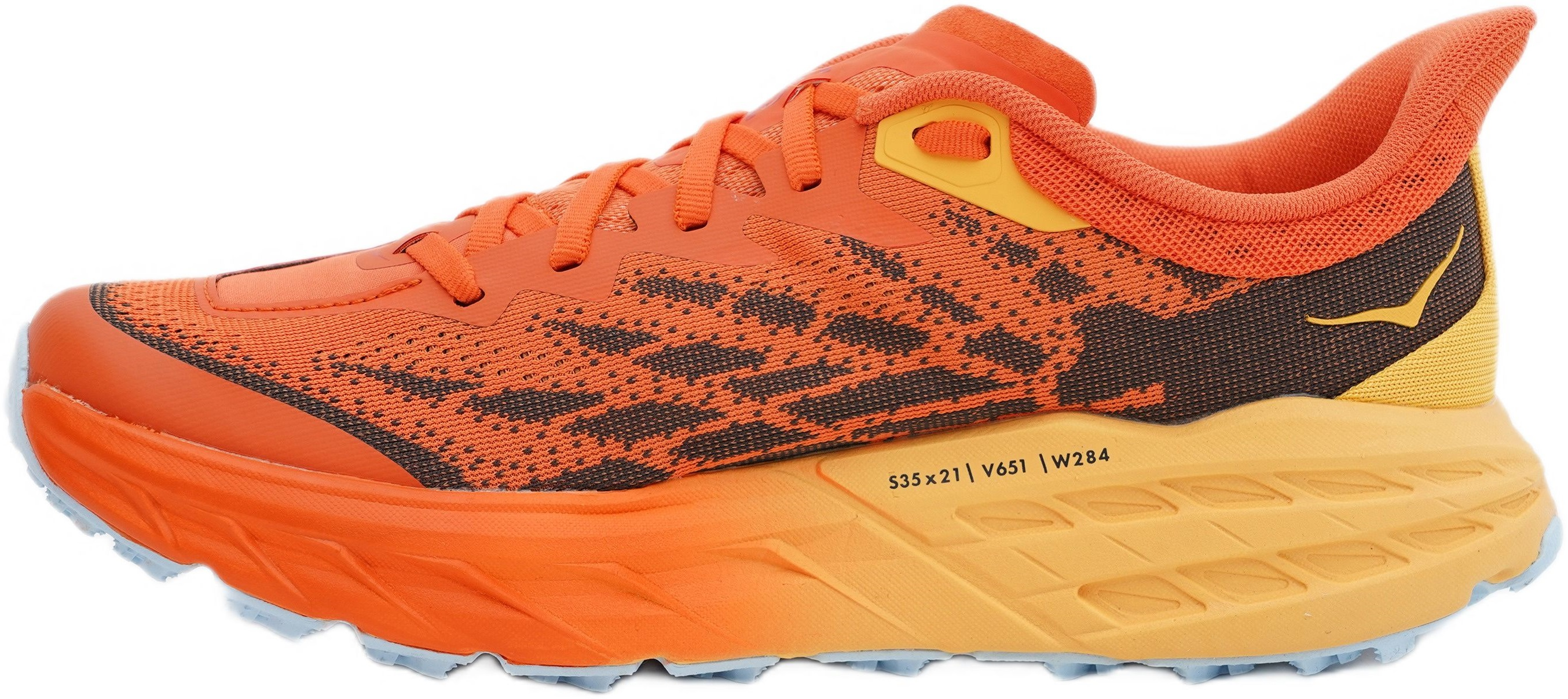 Кроссовки мужские для бега Hoka Speedgoat 5 1123157-PBAY 42 (8.5 US) оранжевые фото 2