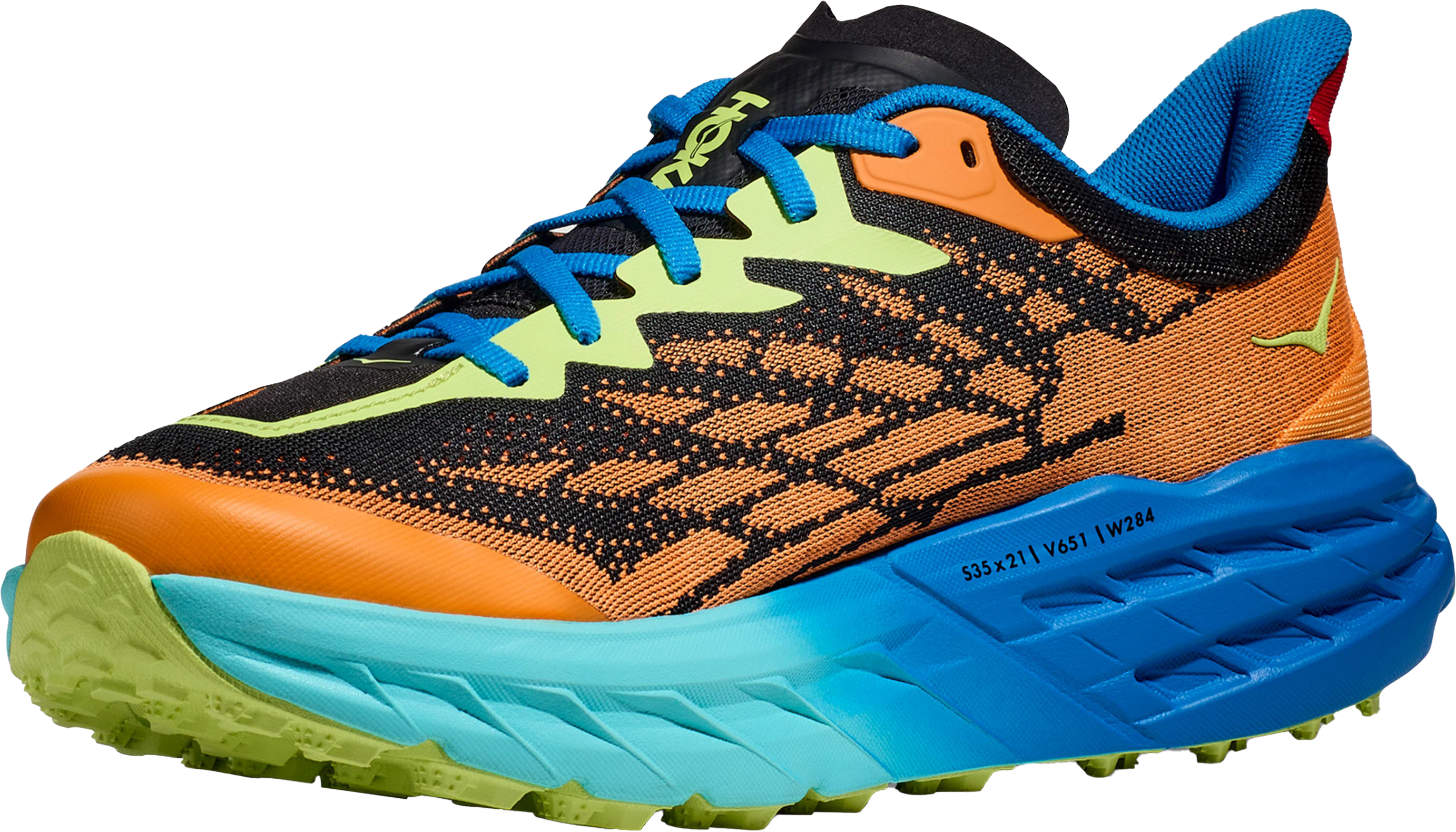 Кросівки чоловічі для бігу Hoka Speedgoat 5 1123157-SDV 45 1/3 (11 US) мультиколорфото3