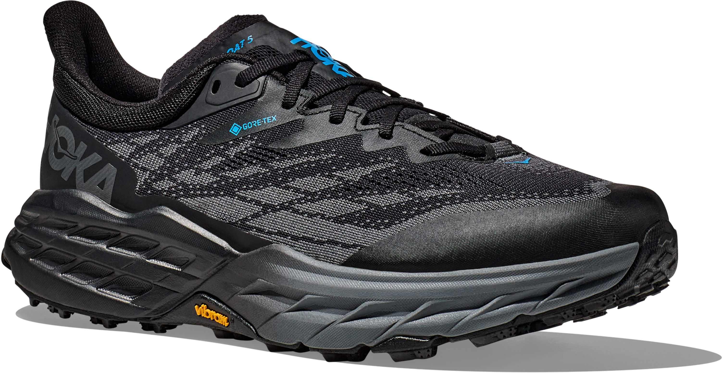 Кросівки чоловічі для бігу Hoka Speedgoat 5 GTX 1127912-BBLC 42 (8.5 US) чорніфото3