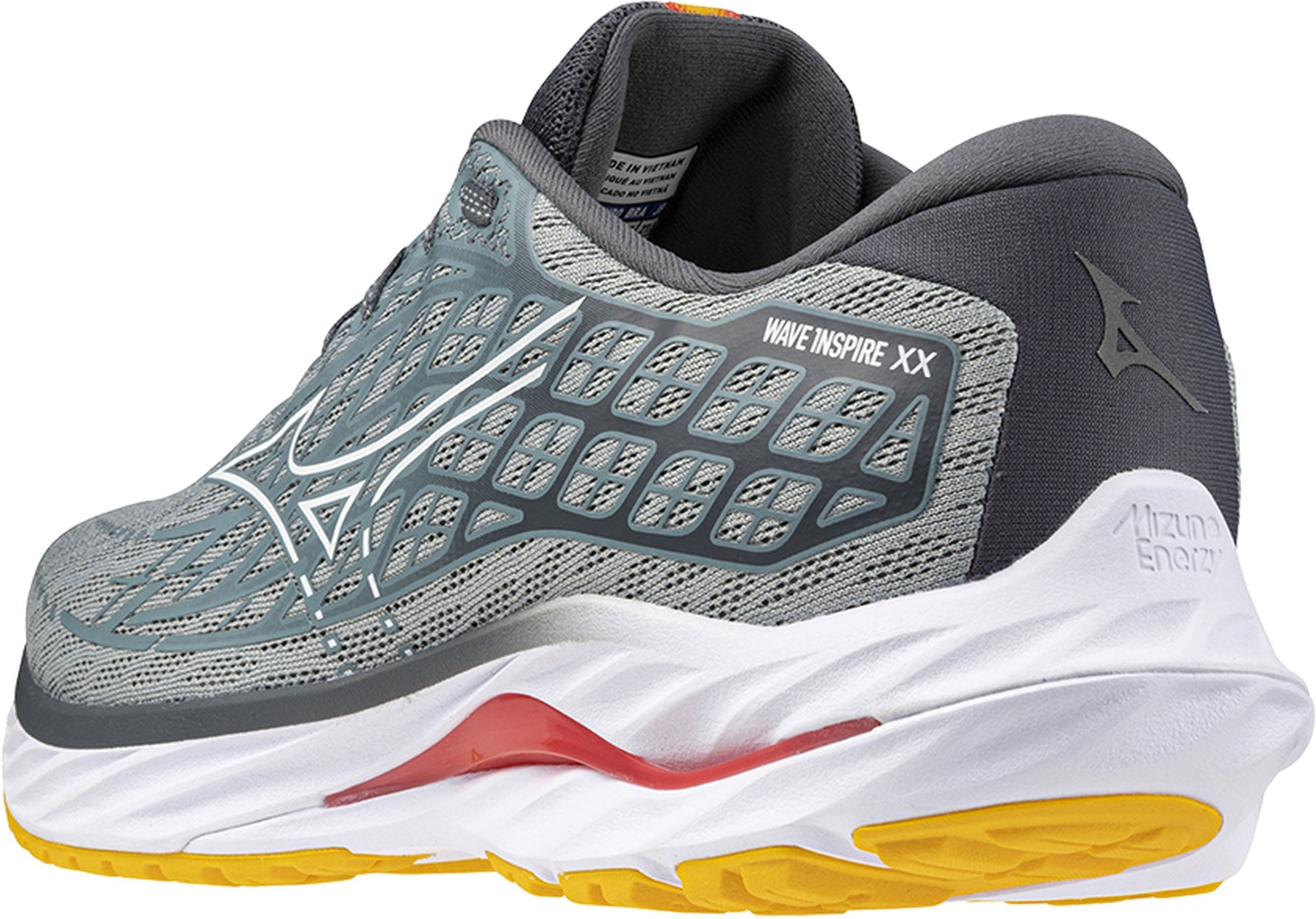 Кроссовки мужские для бега Mizuno Wave Inspire 20 J1GC244401 42 (8 UK) серые фото 6