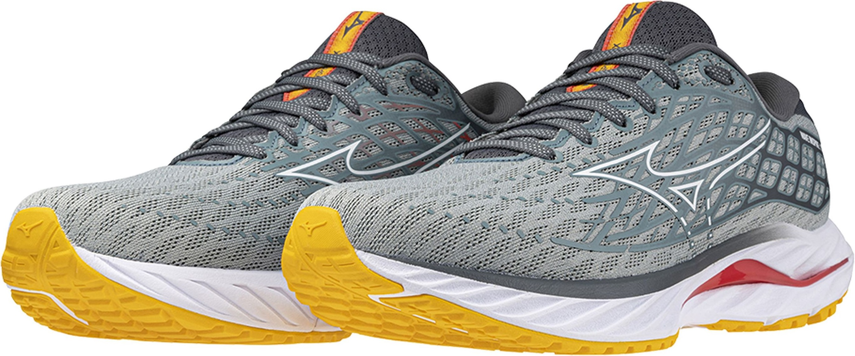 Кроссовки мужские для бега Mizuno Wave Inspire 20 J1GC244401 42 (8 UK) серые фото 4