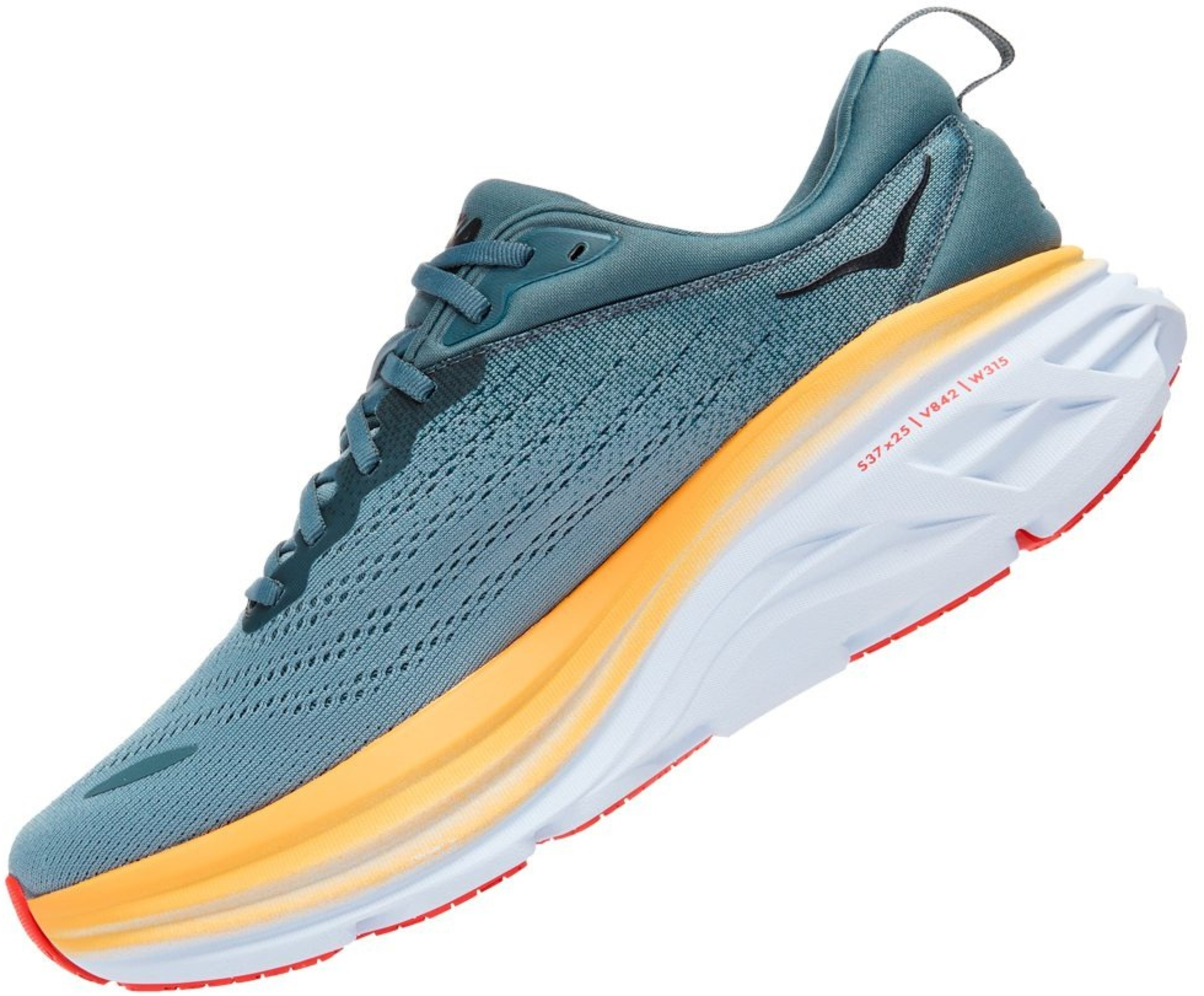 Кроссовки мужские для бега Hoka Bondi 8 1123202-GBMS 40 2/3 (7.5 US) бирюзовые фото 4