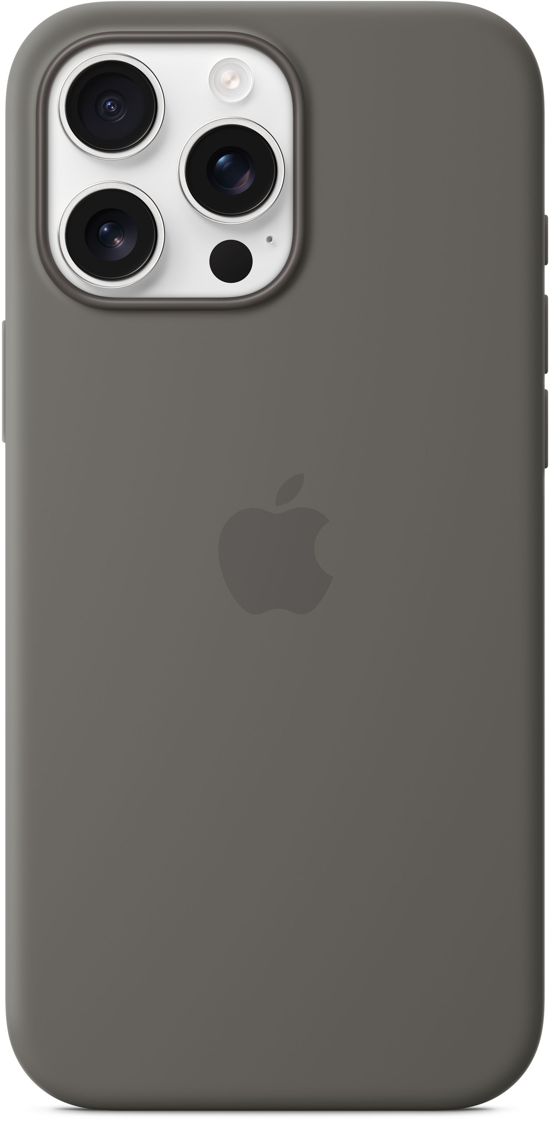 Чехол Apple для iPhone 16 Pro Max Silicone Case with MagSafe Stone Gray (MYYV3ZM/A) фото 3