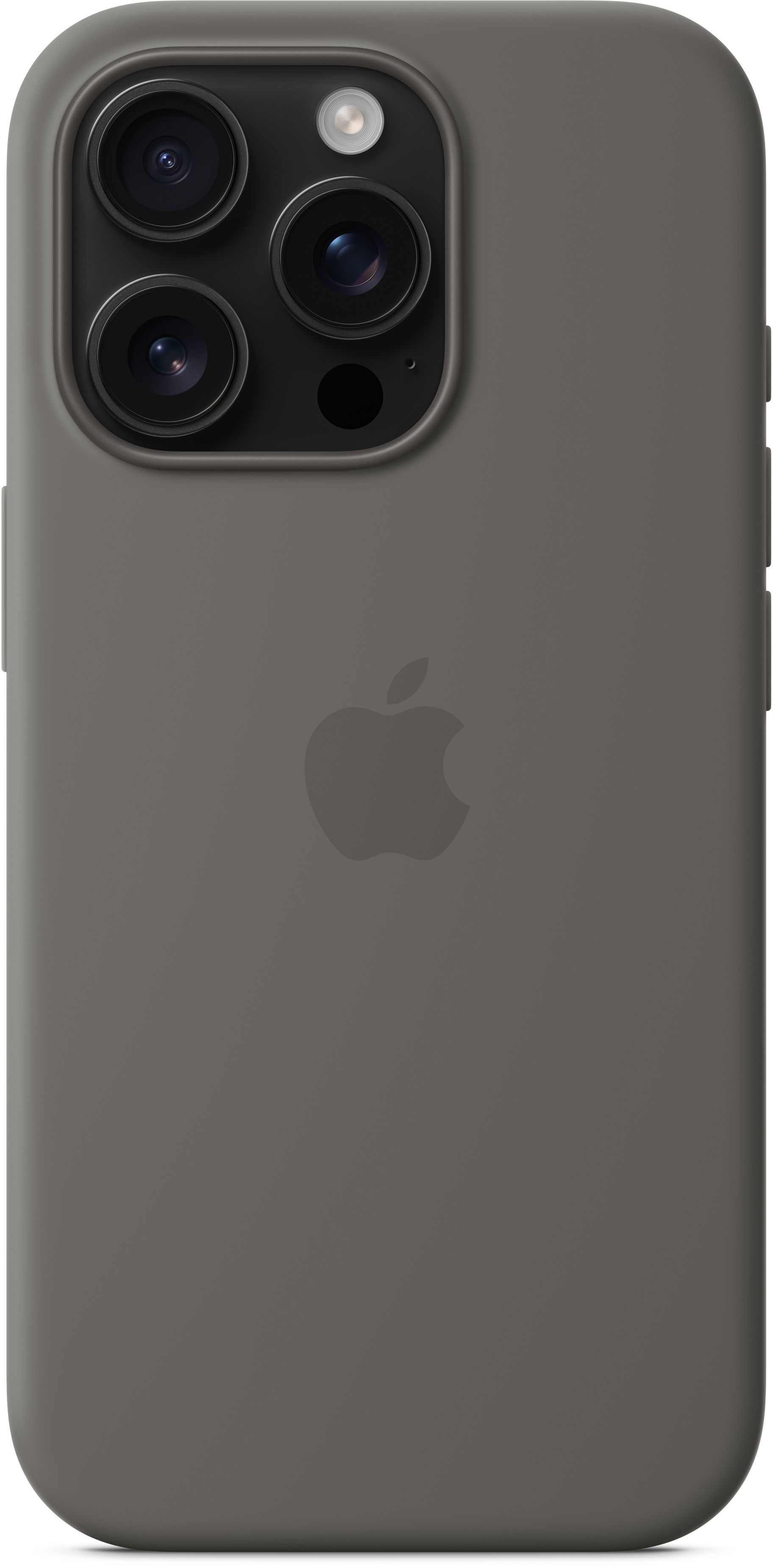 Чехол Apple для iPhone 16 Pro Silicone Case with MagSafe Stone Gray (MYYL3ZM/A) фото 4