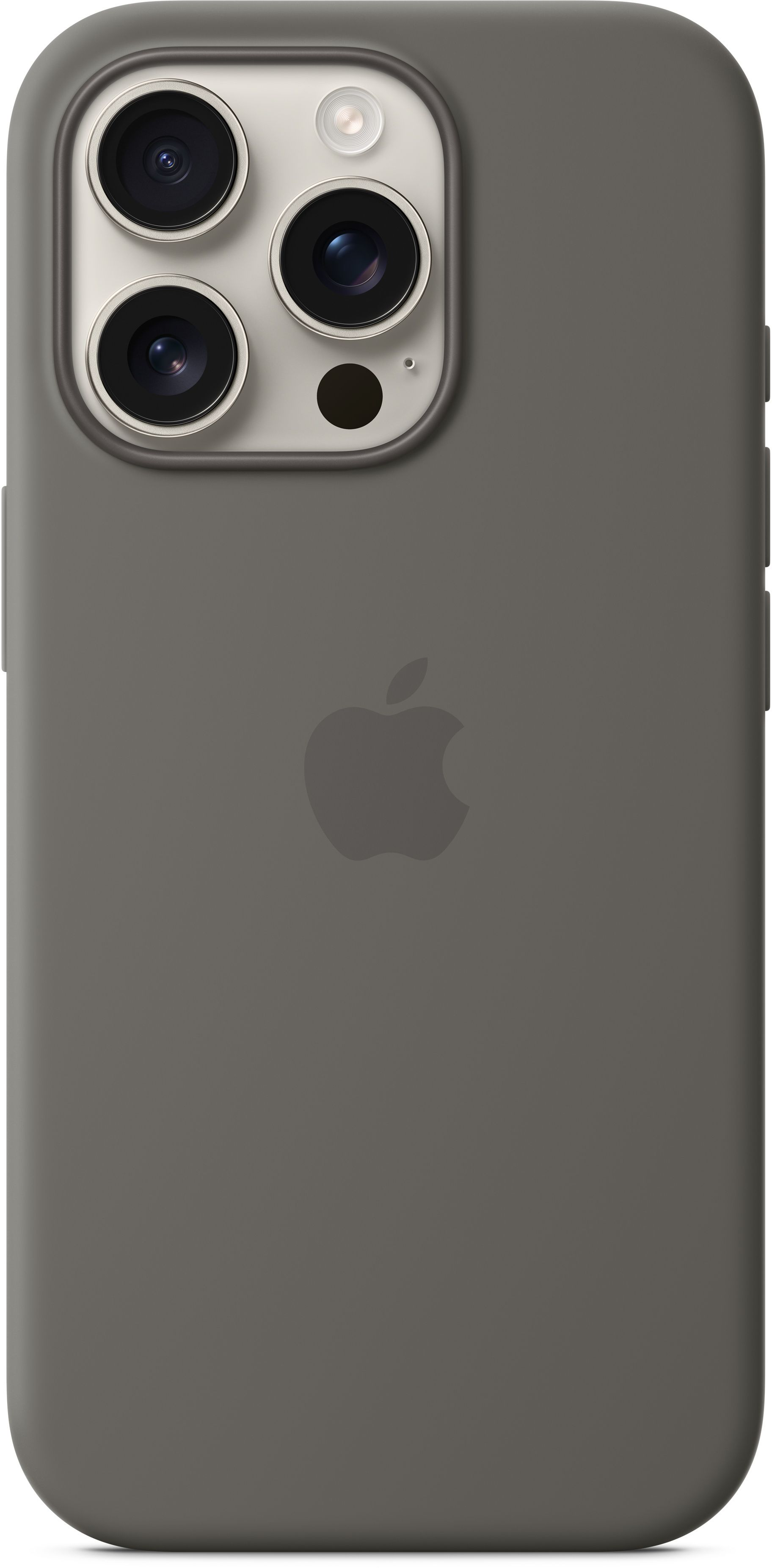 Чехол Apple для iPhone 16 Pro Silicone Case with MagSafe Stone Gray (MYYL3ZM/A) фото 2