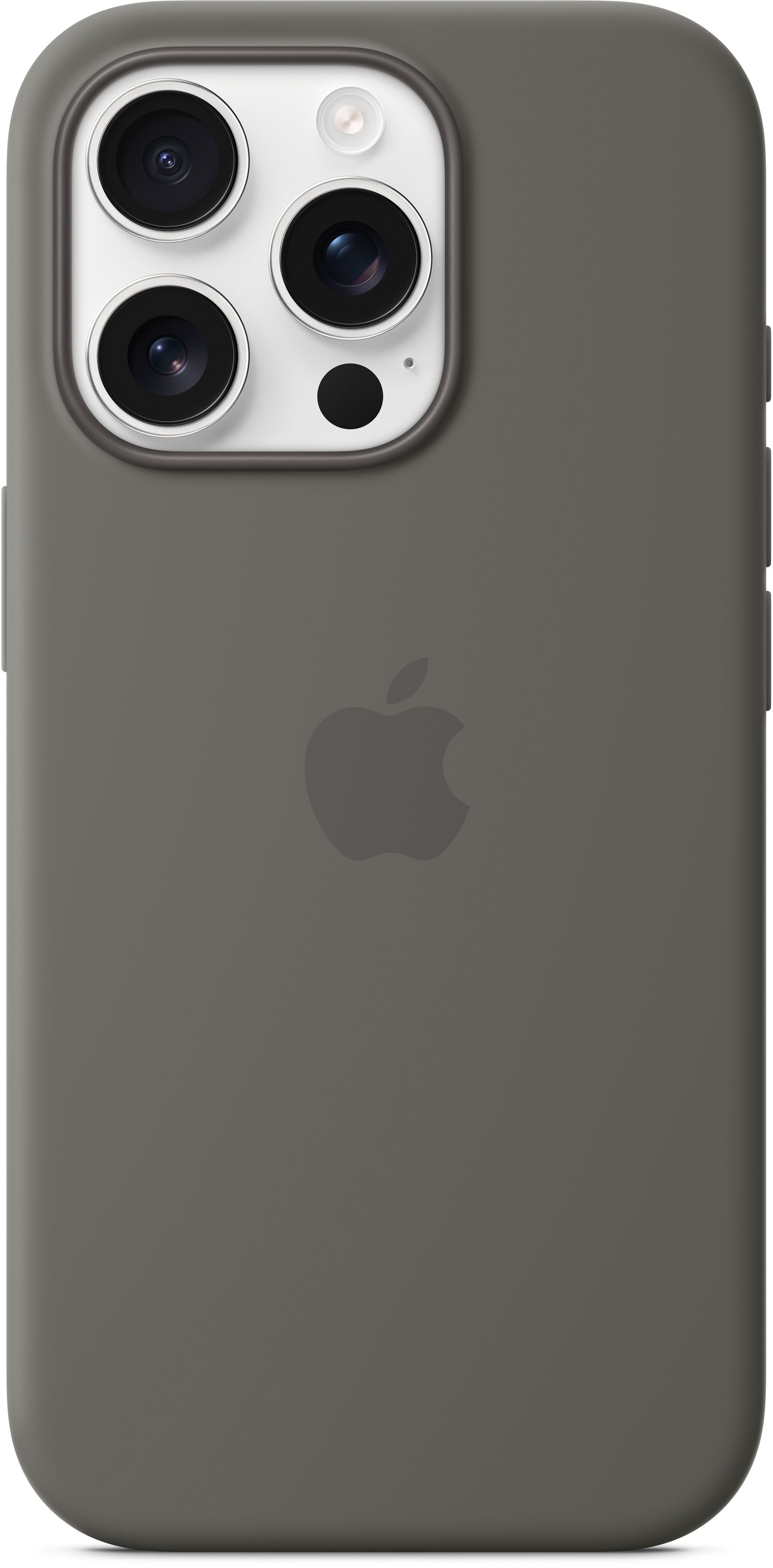 Чохол Apple для iPhone 16 Pro Silicone Case з MagSafe Stone Gray (MYYL3ZM/A)фото3