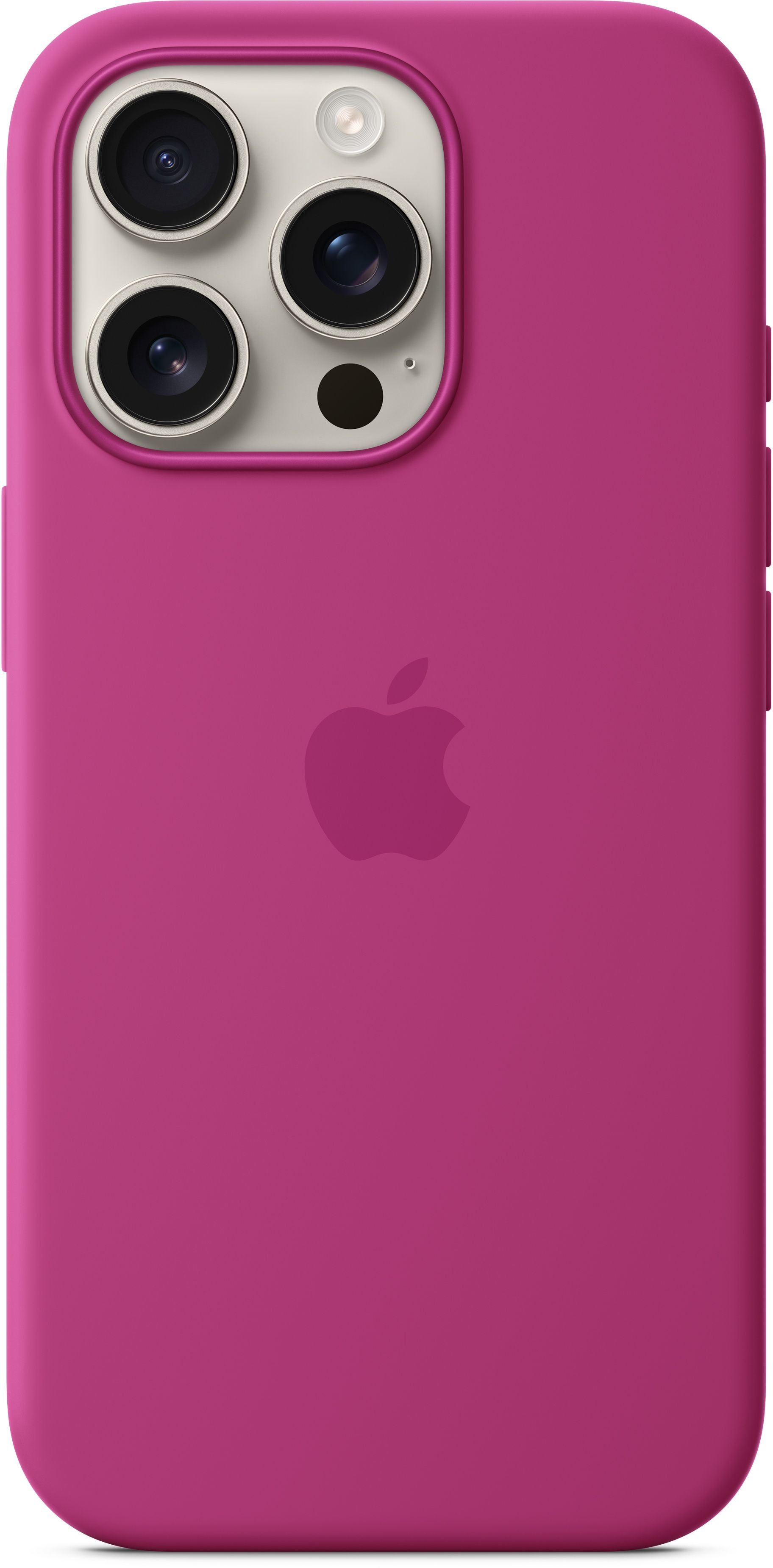 Чехол Apple для iPhone 16 Pro Silicone Case with MagSafe Fuchsia (MYYN3ZM/A) фото 2