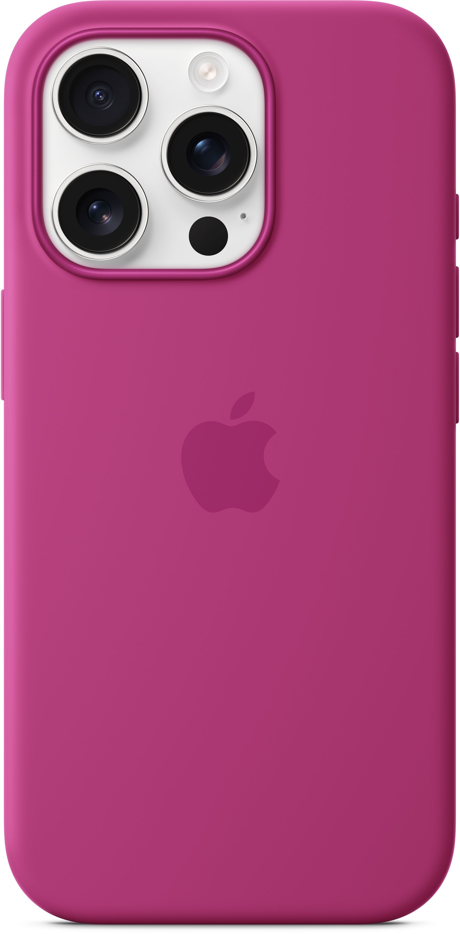 Чохол Apple для iPhone 16 Pro Silicone Case with MagSafe Fuchsia (MYYN3ZM/A)фото3