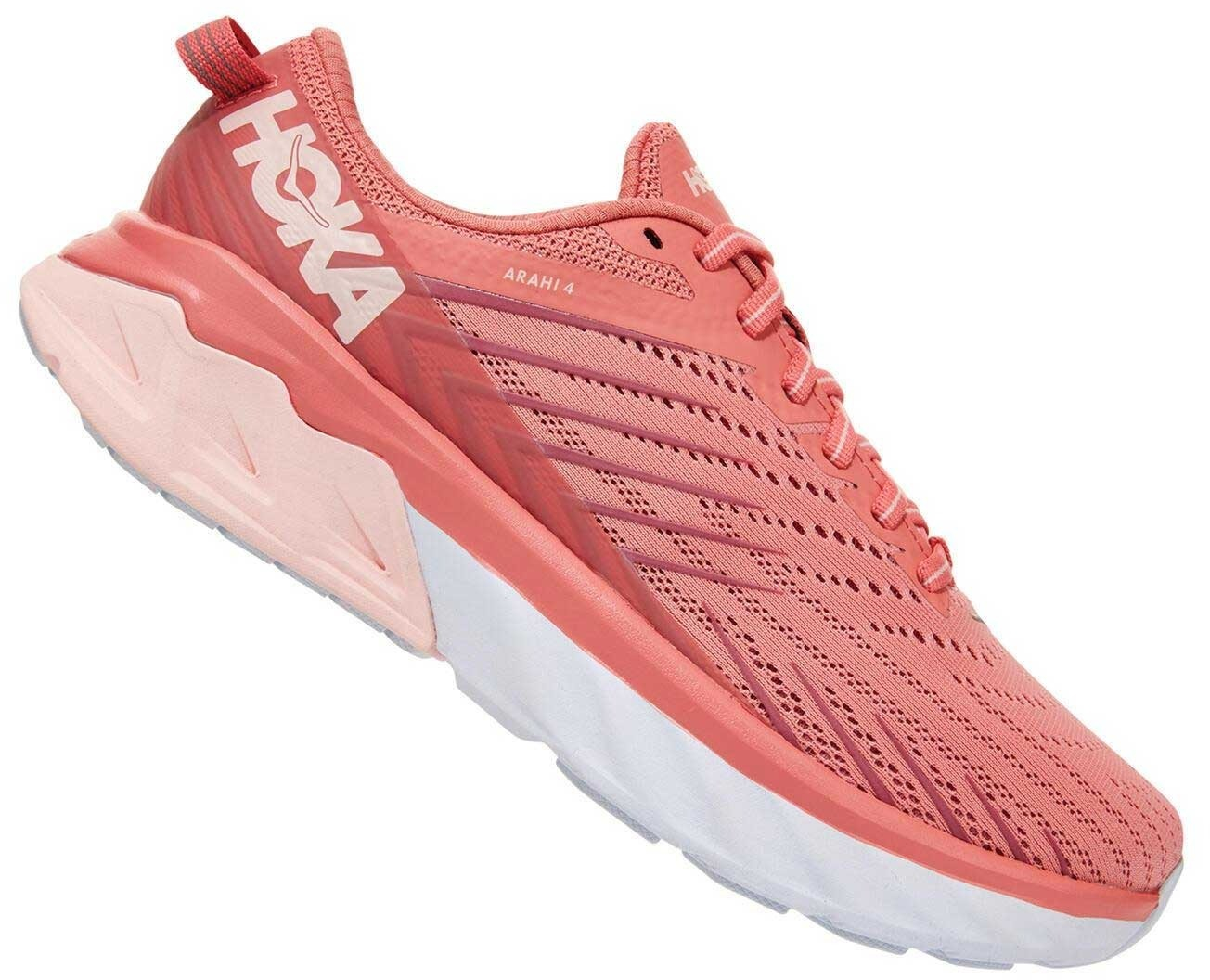 Кроссовки женские для бега Hoka Arahi 4 1106474-LHRS 42 (9.5 US) розовые фото 3