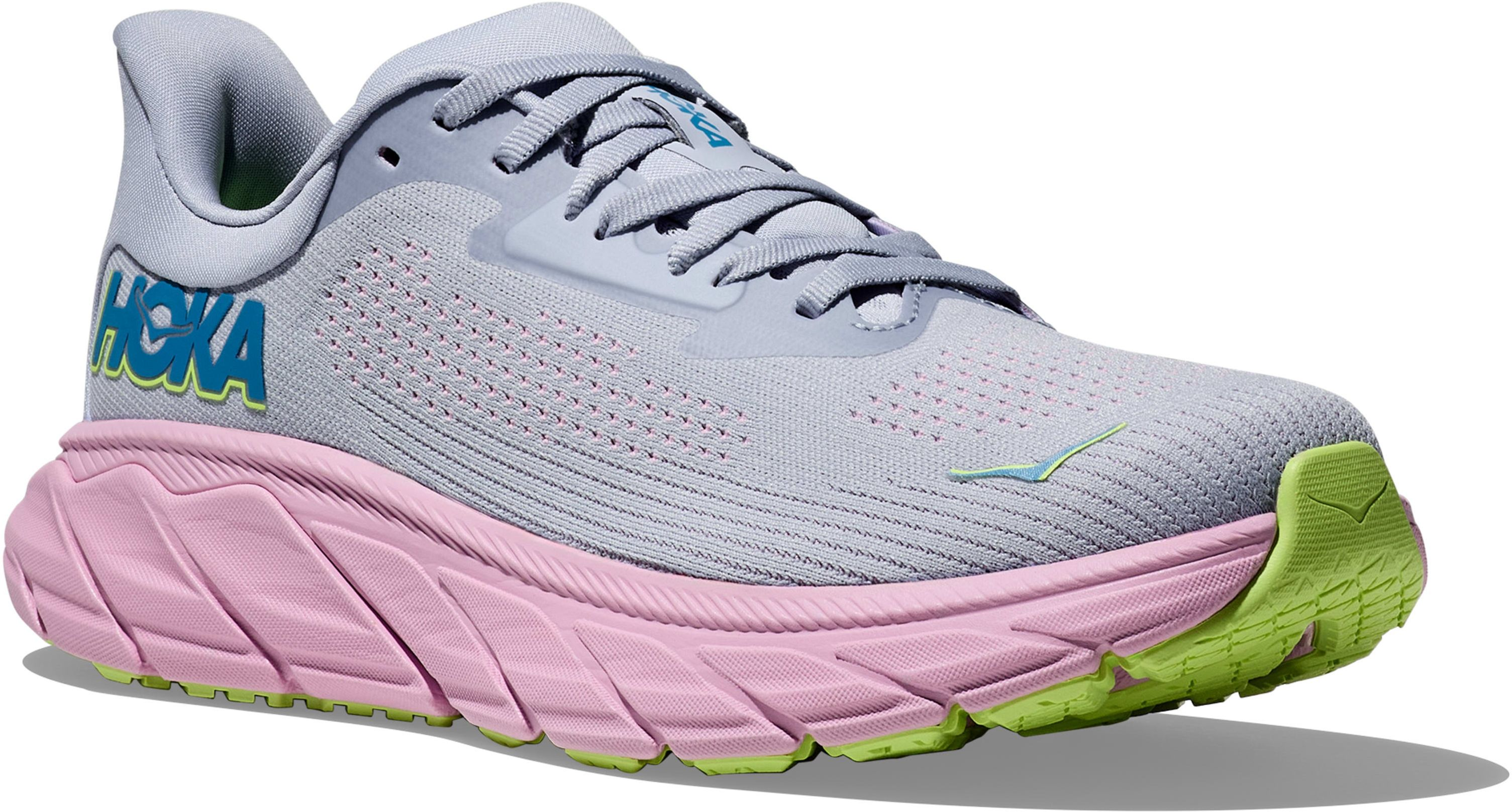 Кроссовки женские для бега Hoka Arahi 7 1147851-GLP 38 (6.5 US) серо-розовые фото 3