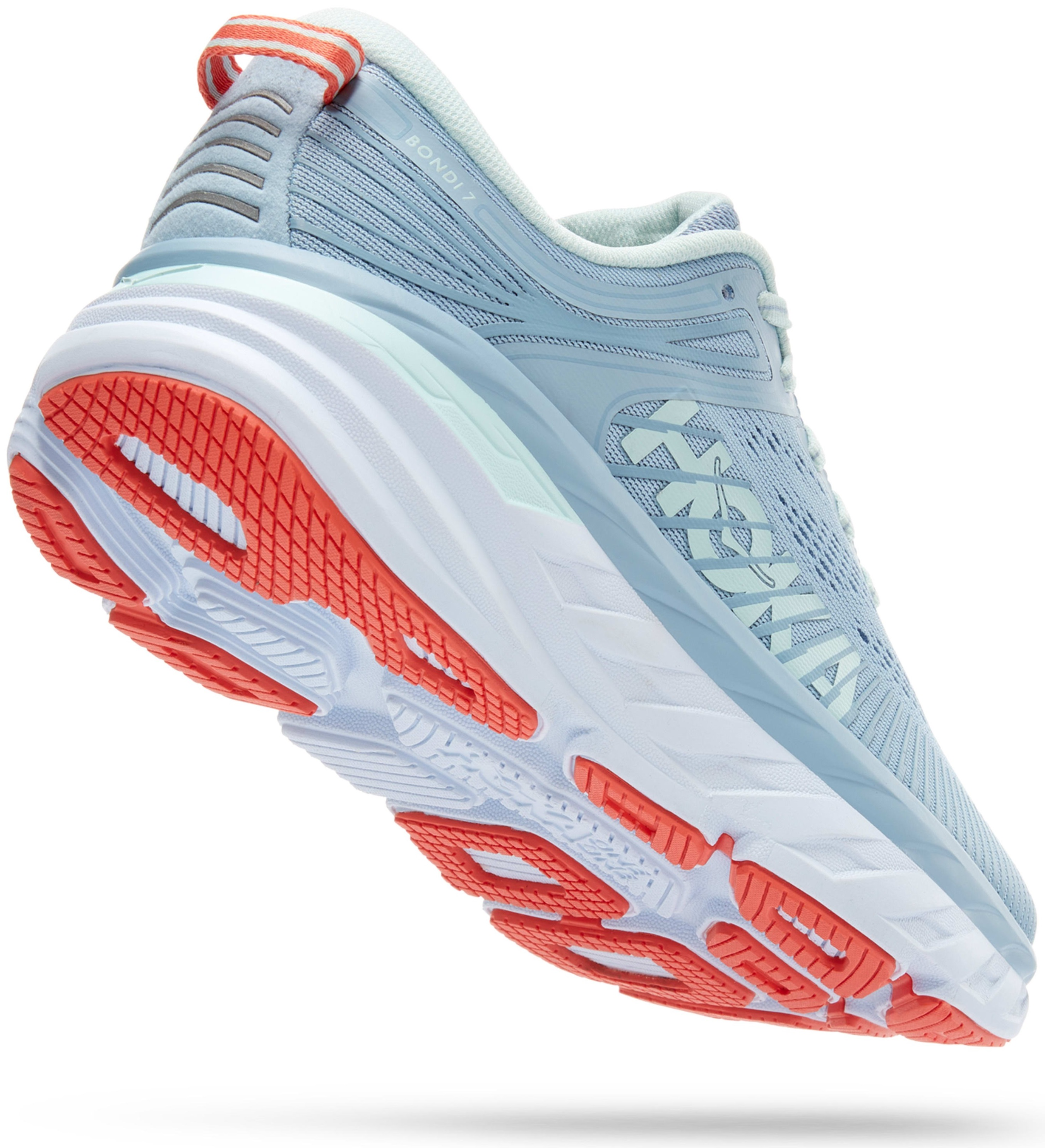 Кроссовки женские для бега Hoka Bondi 7 1110519-BFBG 42 (9.5 US) голубые фото 6