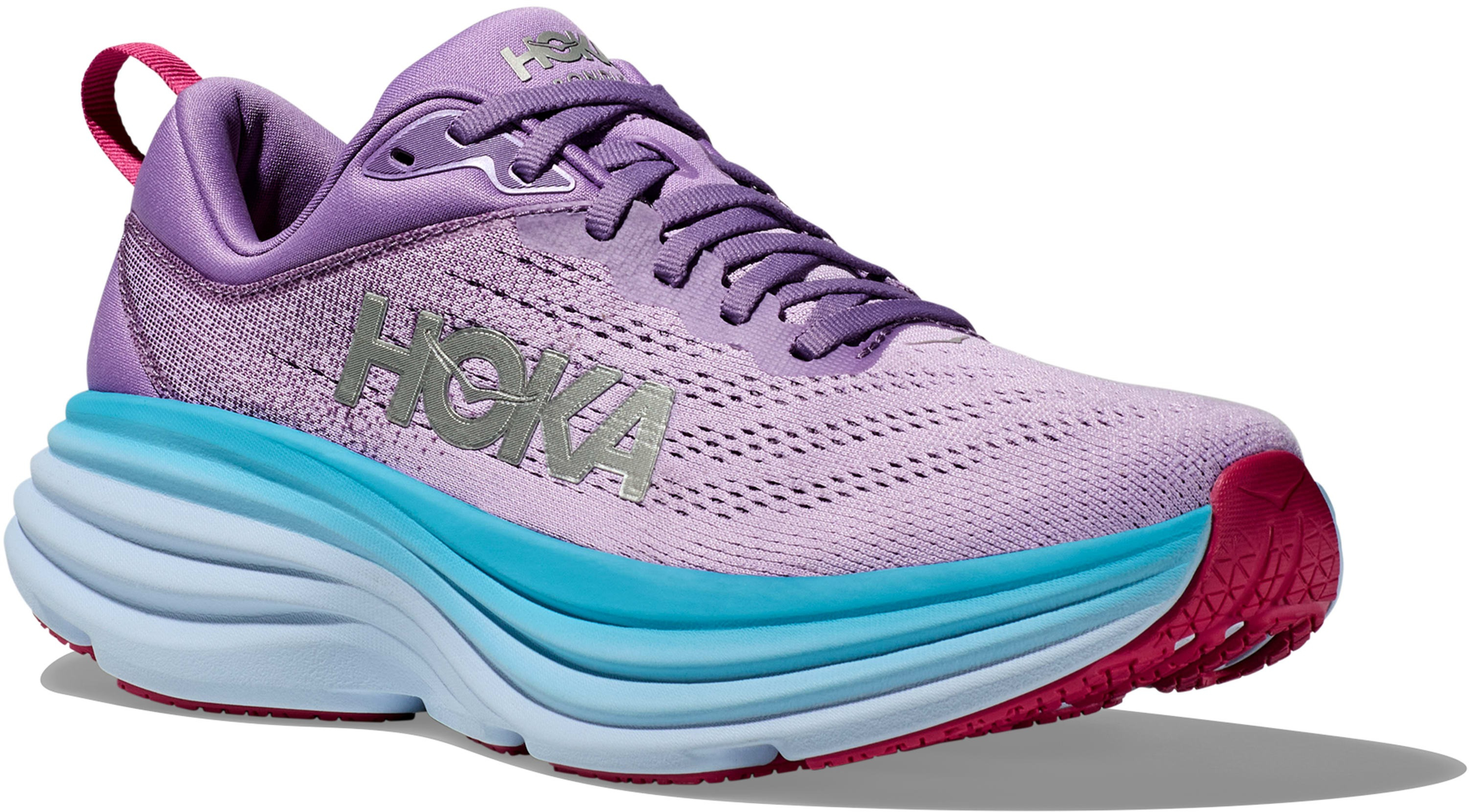 Кроссовки женские для бега Hoka Bondi 8 1127952-CVPL 36 2/3 (5.5 US) фиолетовые фото 3