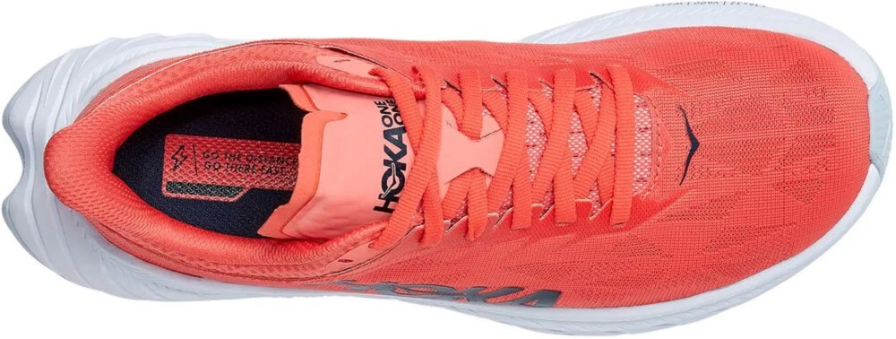 Кросівки жіночі для бігу Hoka Carbon X 2 1113527-HCBI 38 (6.5 US) кораловіфото5