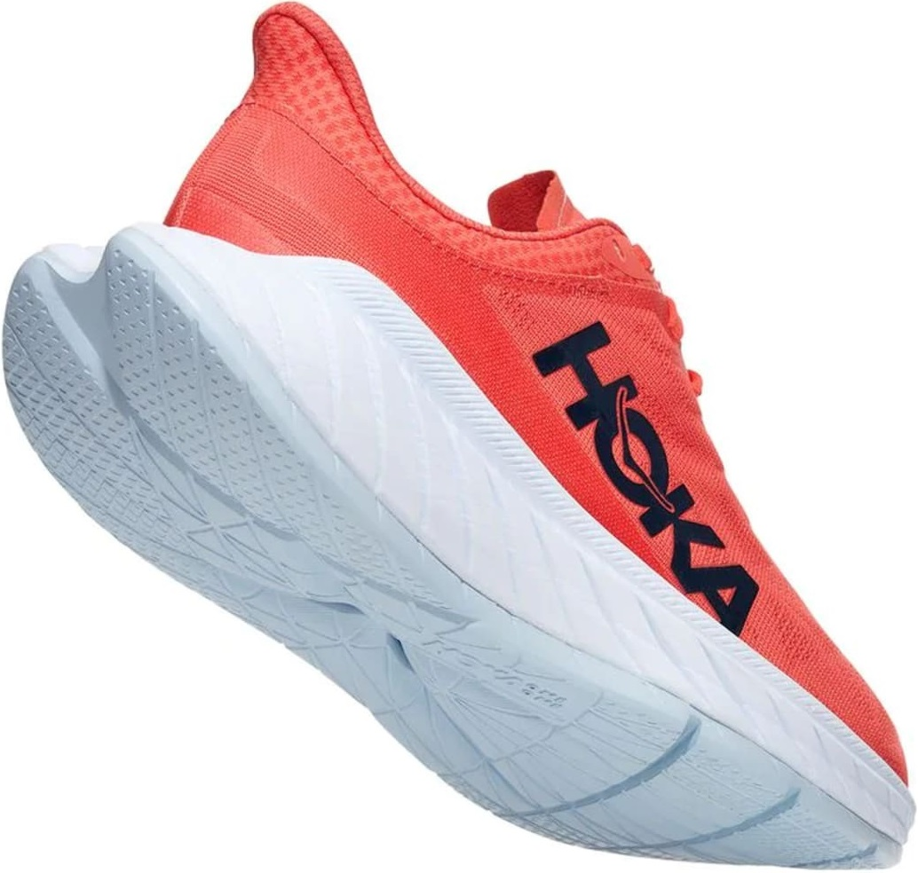 Кроссовки женские для бега Hoka Carbon X 2 1113527-HCBI 38 (6.5 US) коралловые фото 4