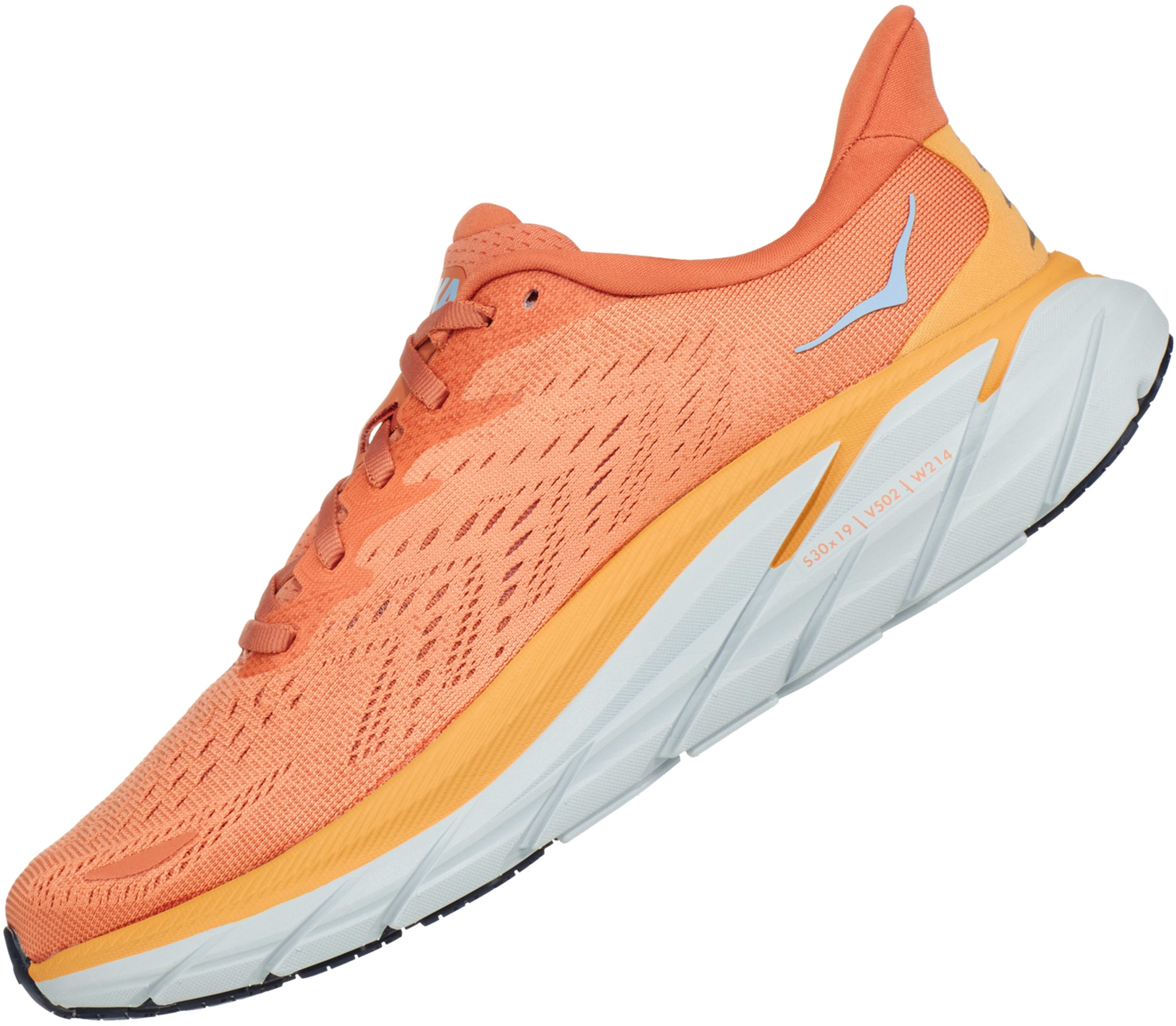 Кроссовки женские для бега Hoka Clifton 8 1119394-SBSCR 36 (5 US) оранжевые фото 3