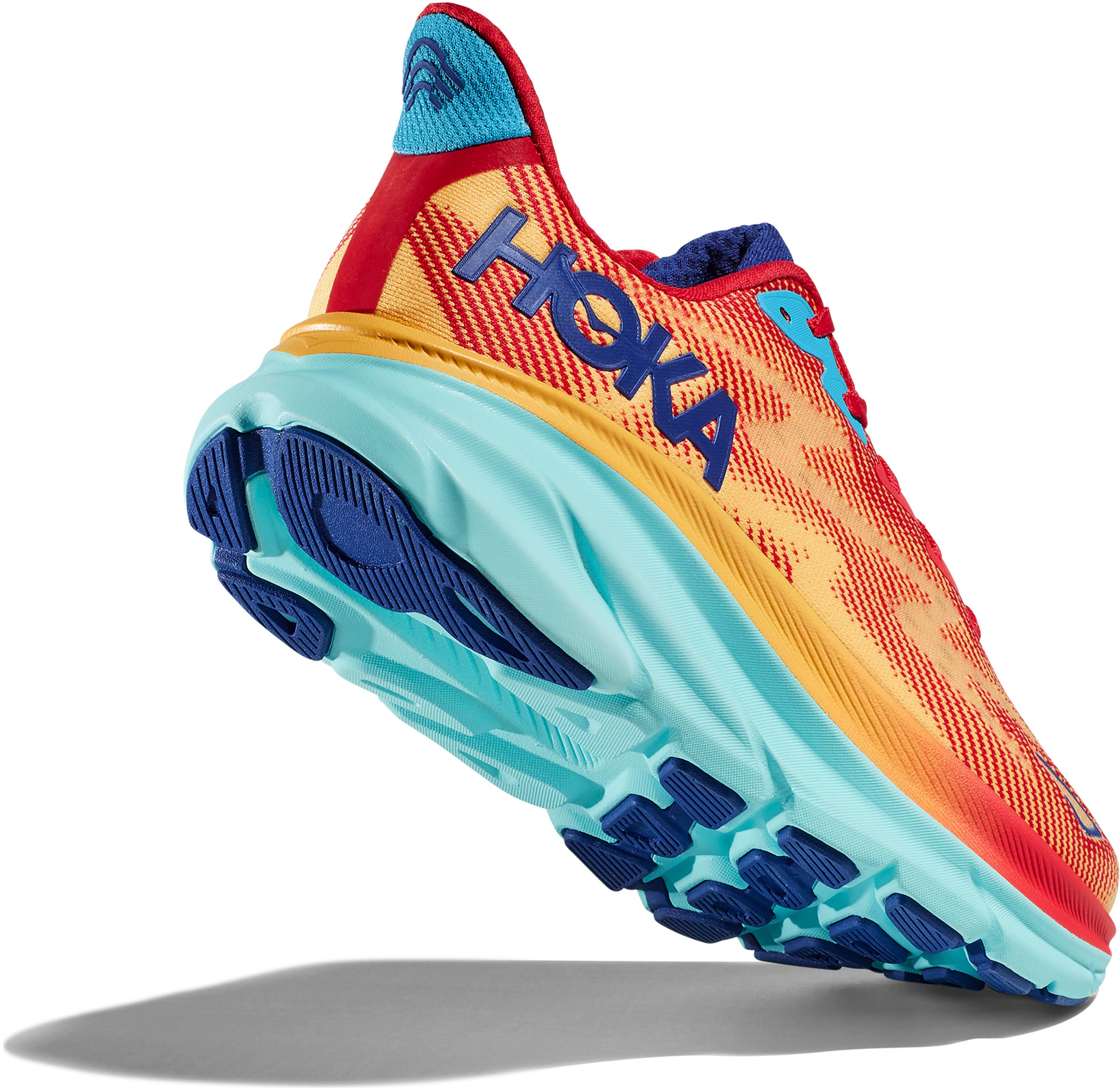 Кроссовки женские для бега Hoka Clifton 9 1127896-CRSCL 40 (8 US) оранжевые фото 5