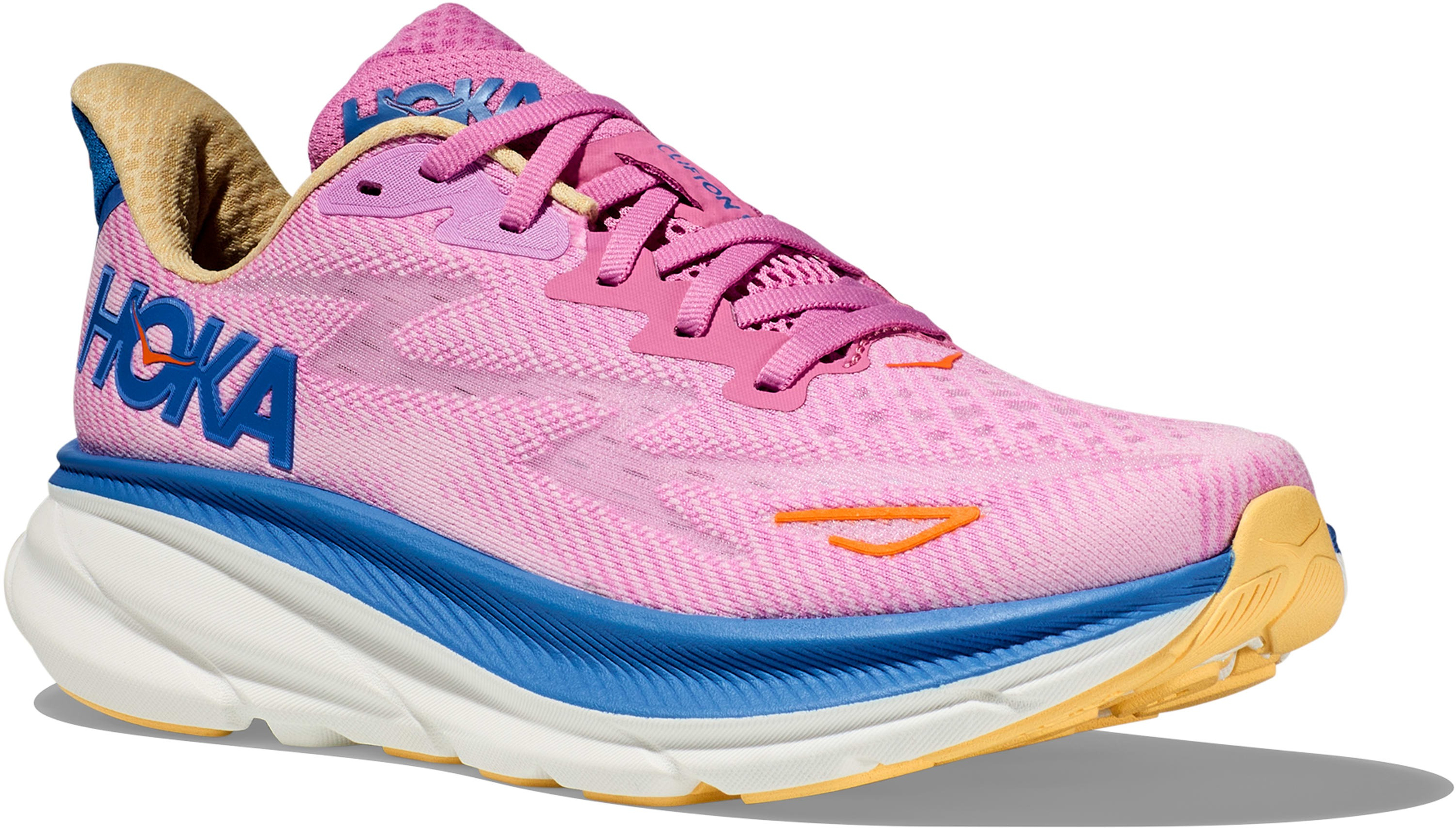 Кросівки жіночі для бігу Hoka Clifton 9 1127896-CSLC 37 1/3 (6 US) рожевіфото3