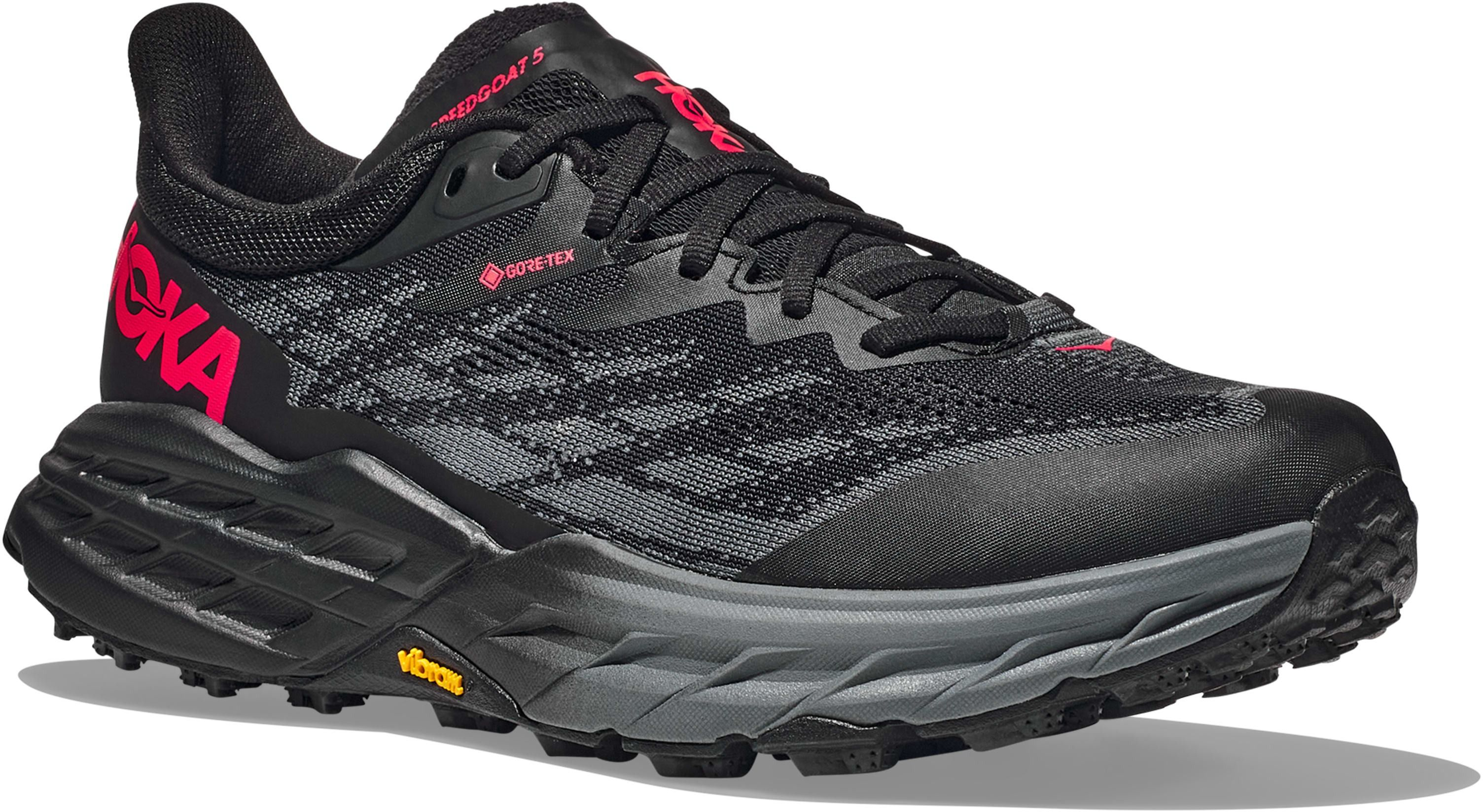 Кроссовки женские для бега Hoka Speedgoat 5 GTX 1127913-BBLC 42 (9.5 US) черные фото 3