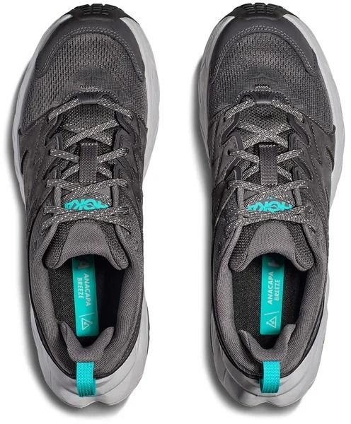 Кроссовки мужские для хайкинга Hoka Anacapa Breeze Low 1127920-GLXY 40 (7 US) темно-серые фото 5