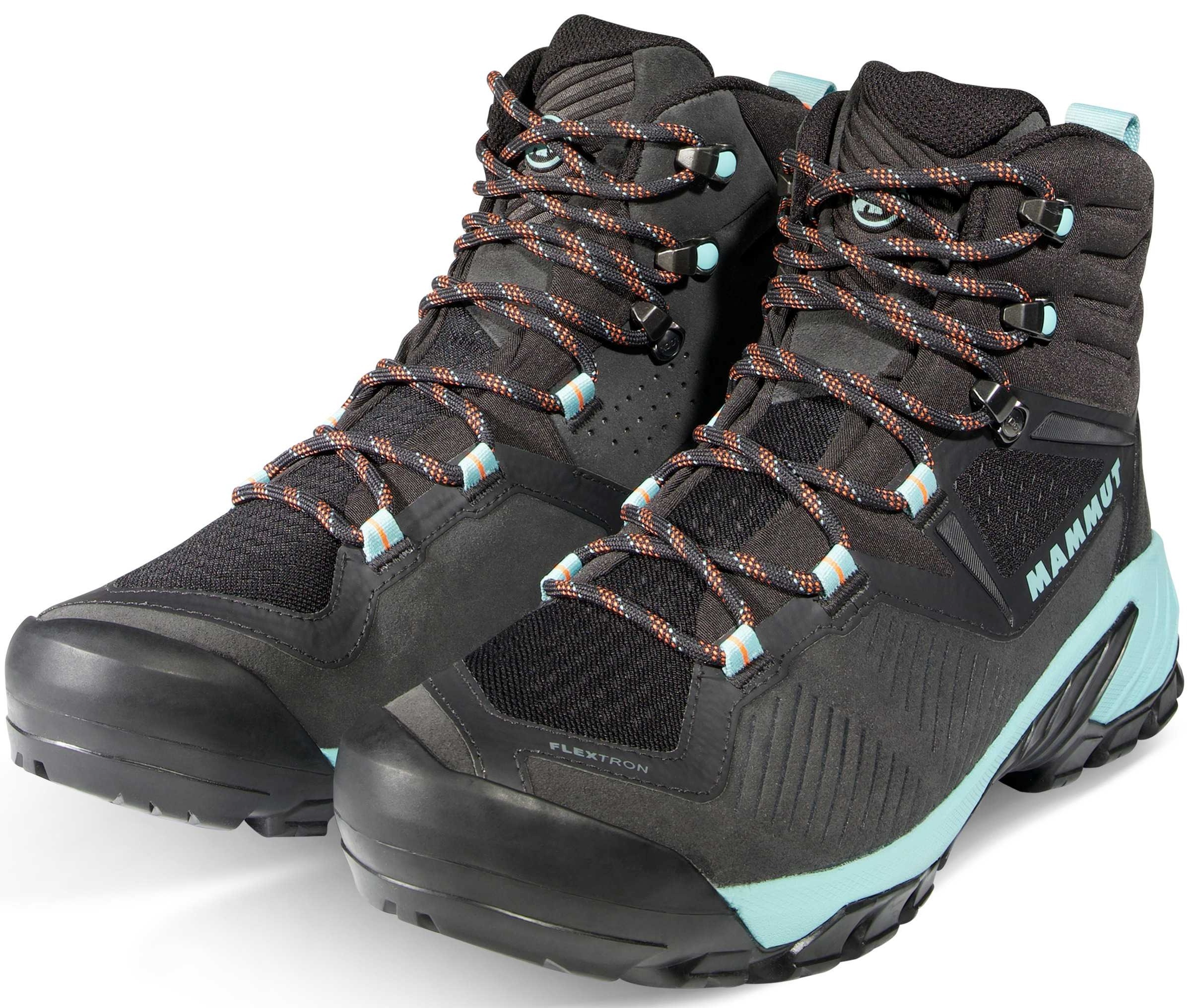 Ботинки женские для альпинизма Mammut Sapuen High GTX 3030-04251 40 2/3 (7 UK) черные фото 4