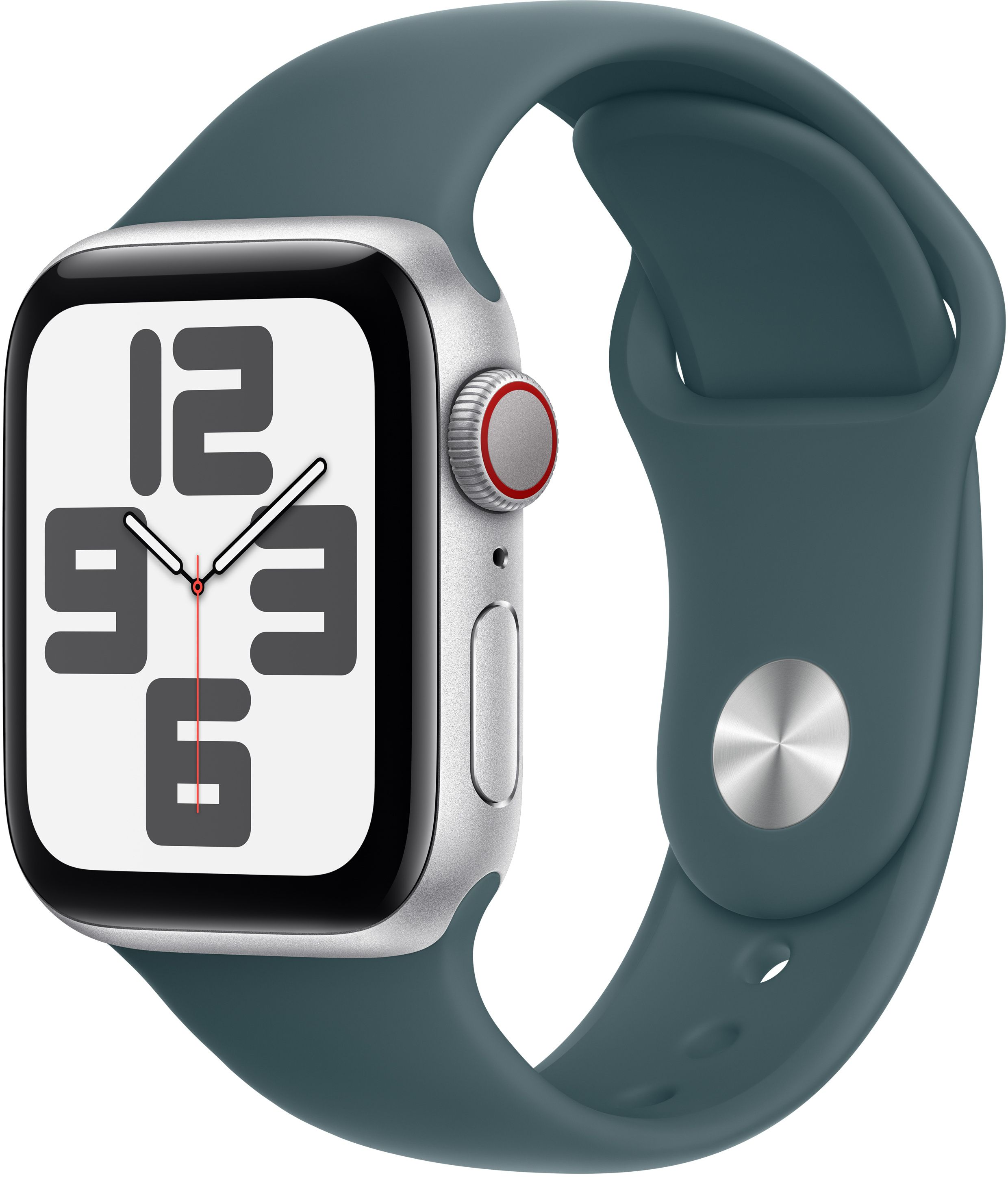 Ремінець Apple Watch 40mm Lake Green Sport Band S/M (MAX54ZM/A)фото3