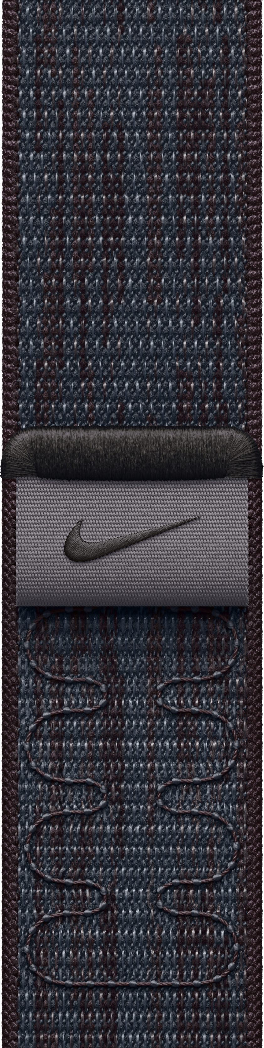 Ремешок Apple Watch 40mm Black/Blue Nike Sport Loop (MC1L4ZM/A) фото 2