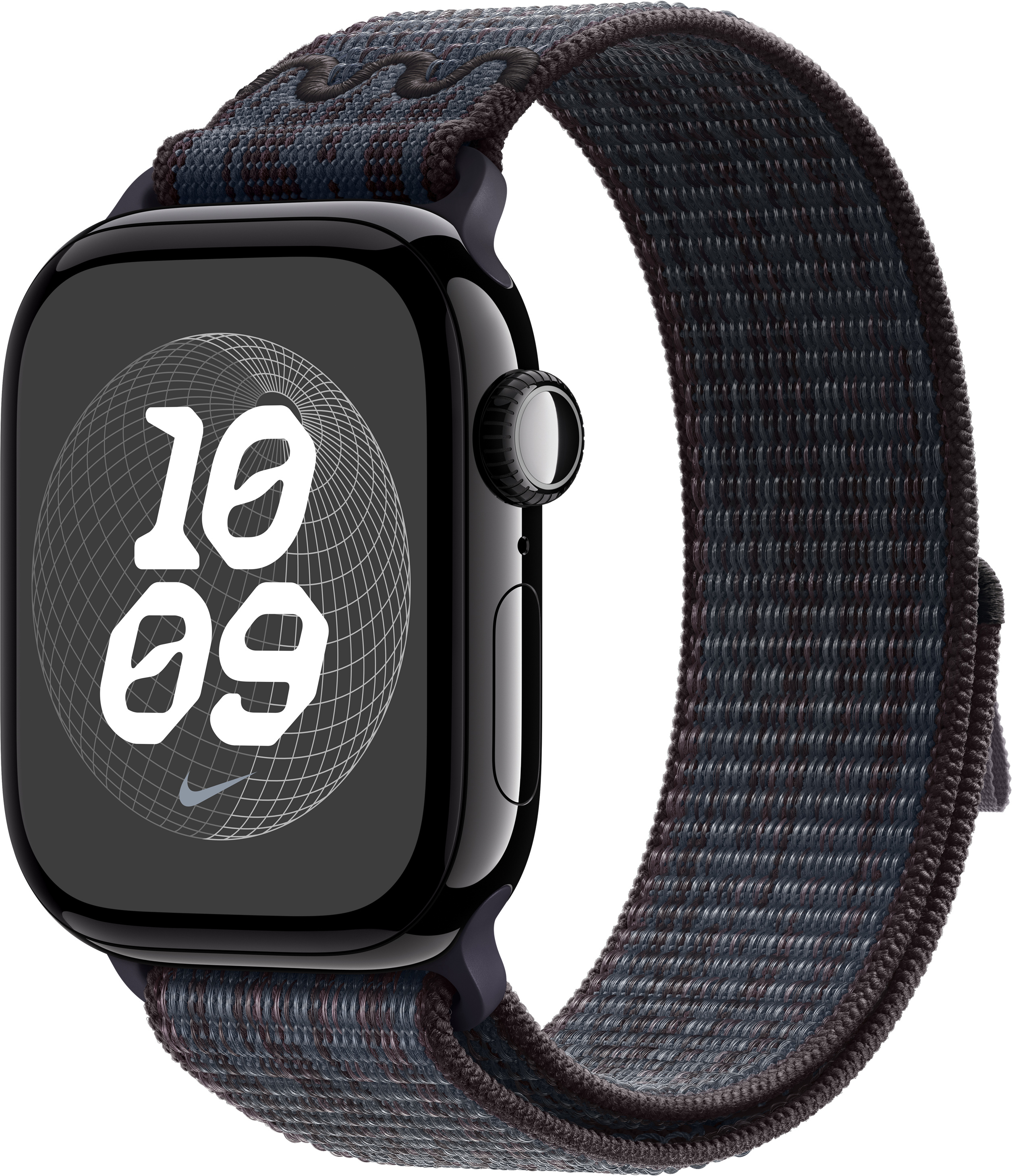 Ремінець Apple Watch 40mm Black/Blue Nike Sport Loop (MC1L4ZM/A)фото3