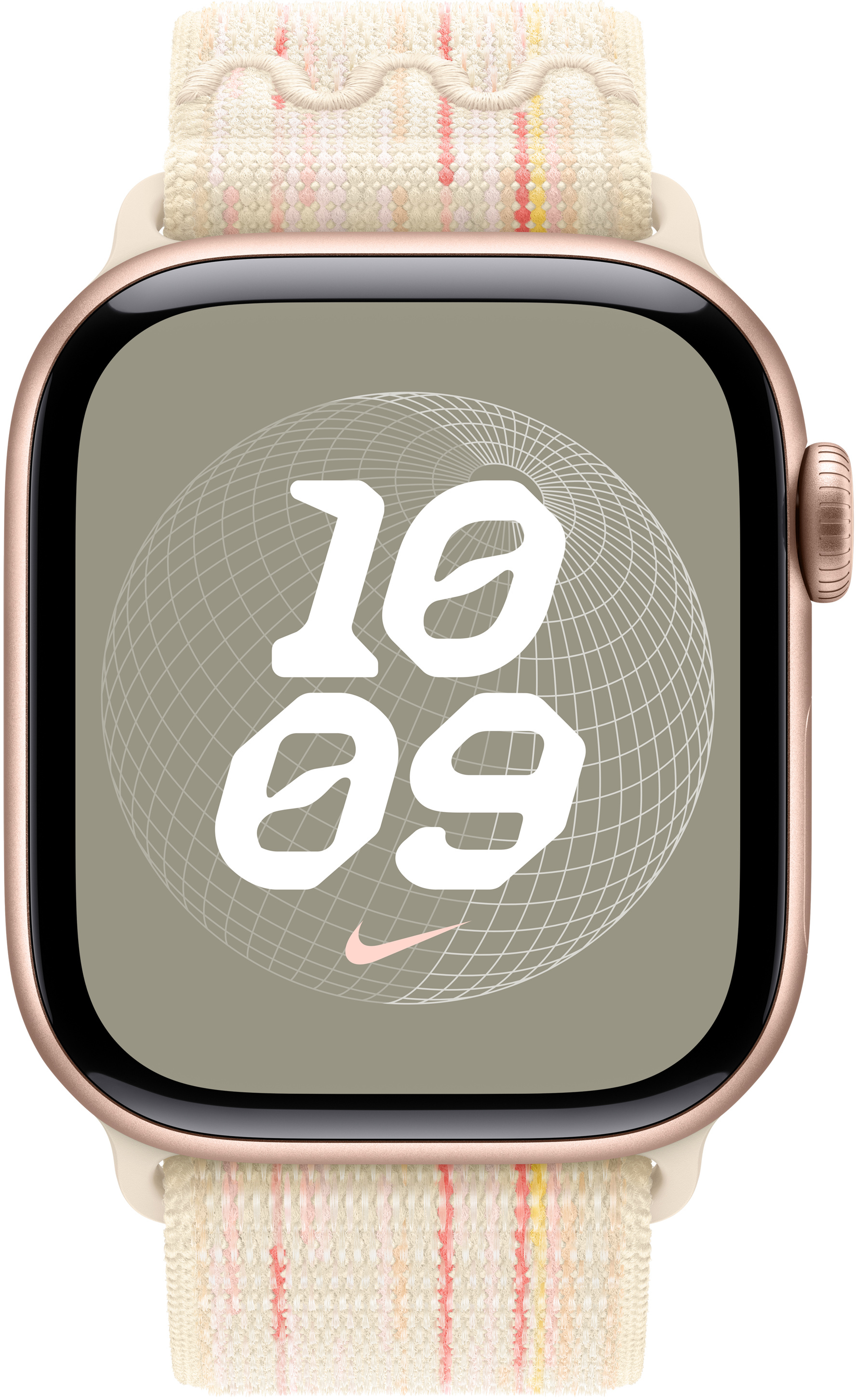 Ремінець Apple Watch 40mm Starlight/Pink Nike Sport Loop (MC1Q4ZM/A)фото4