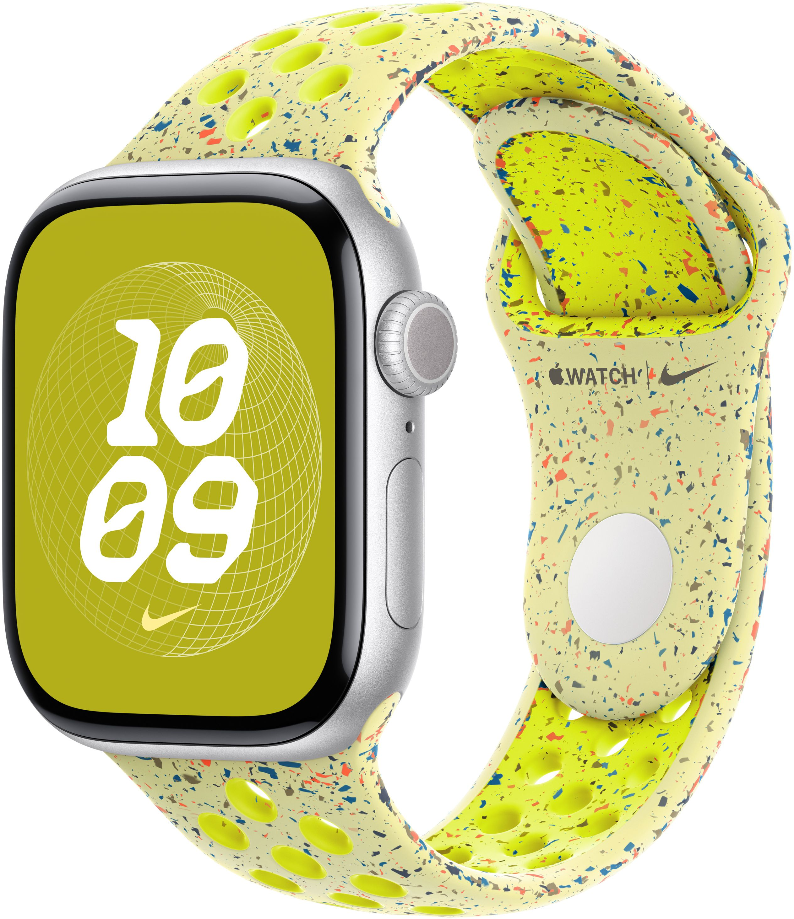 Ремінець Apple Watch 40mm Volt Splash Nike Sport Band S/M (MC1R4ZM/A)фото3